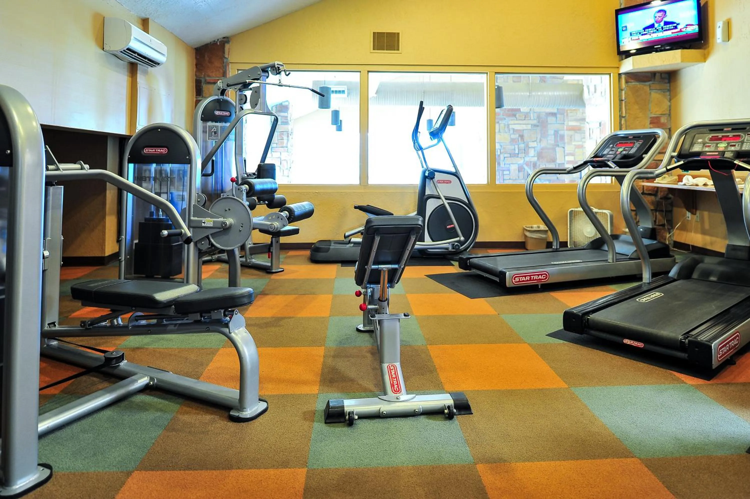 Fitness centre/facilities in Hilton Vacation Club Cedar Breaks Brian Head