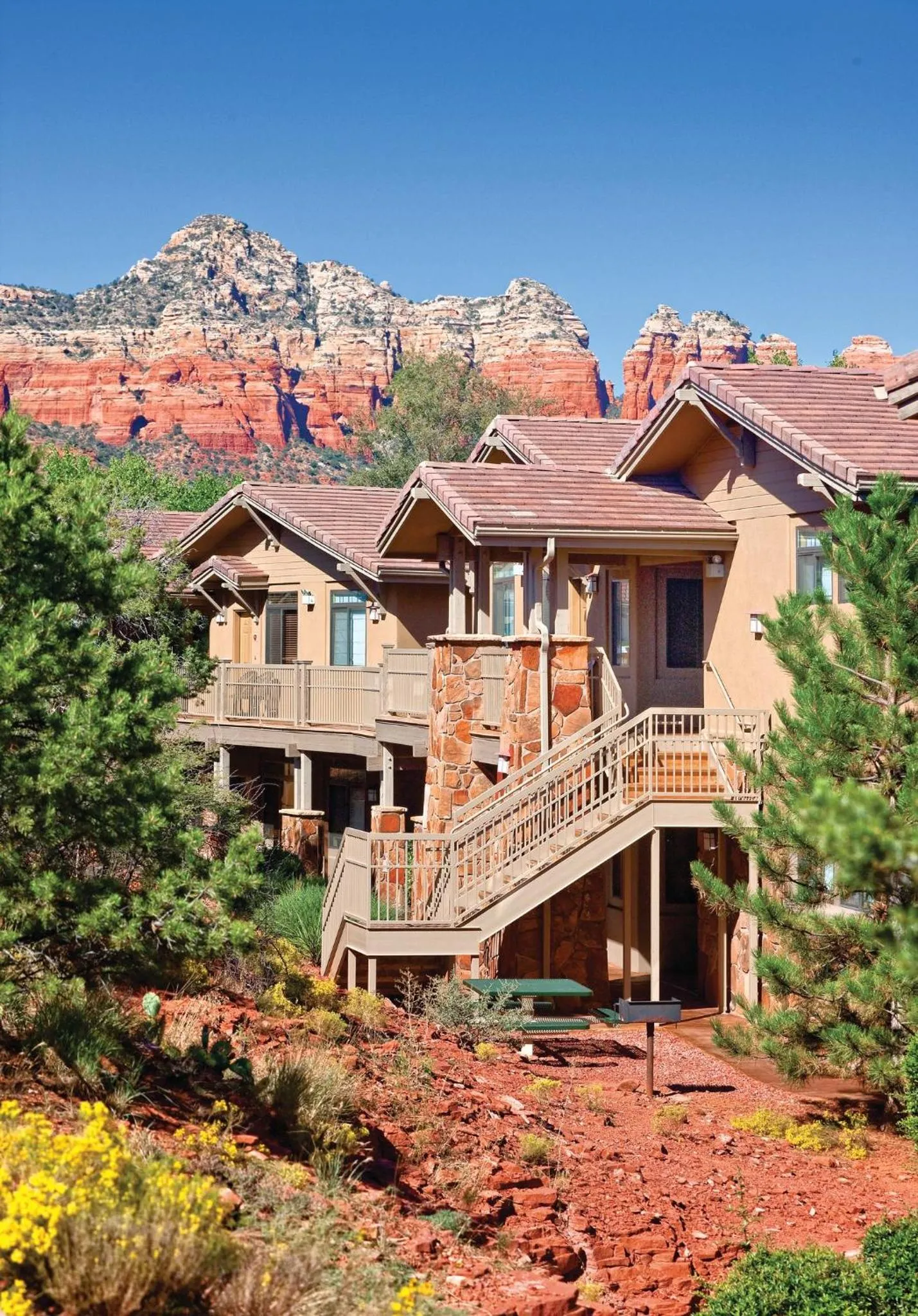 Property building in Club Wyndham Sedona