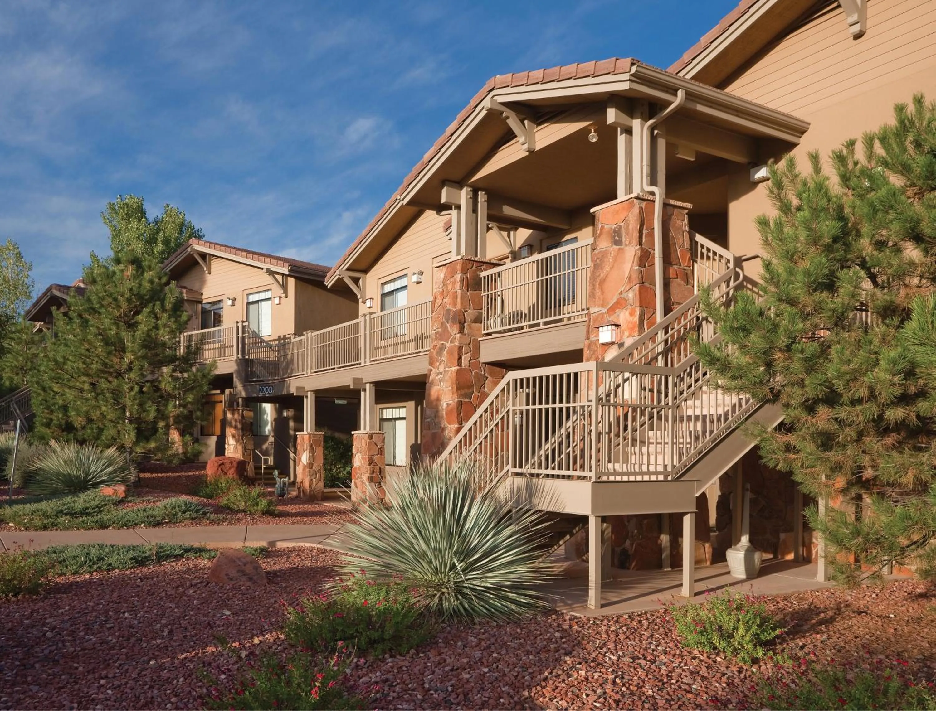 Property building in Club Wyndham Sedona