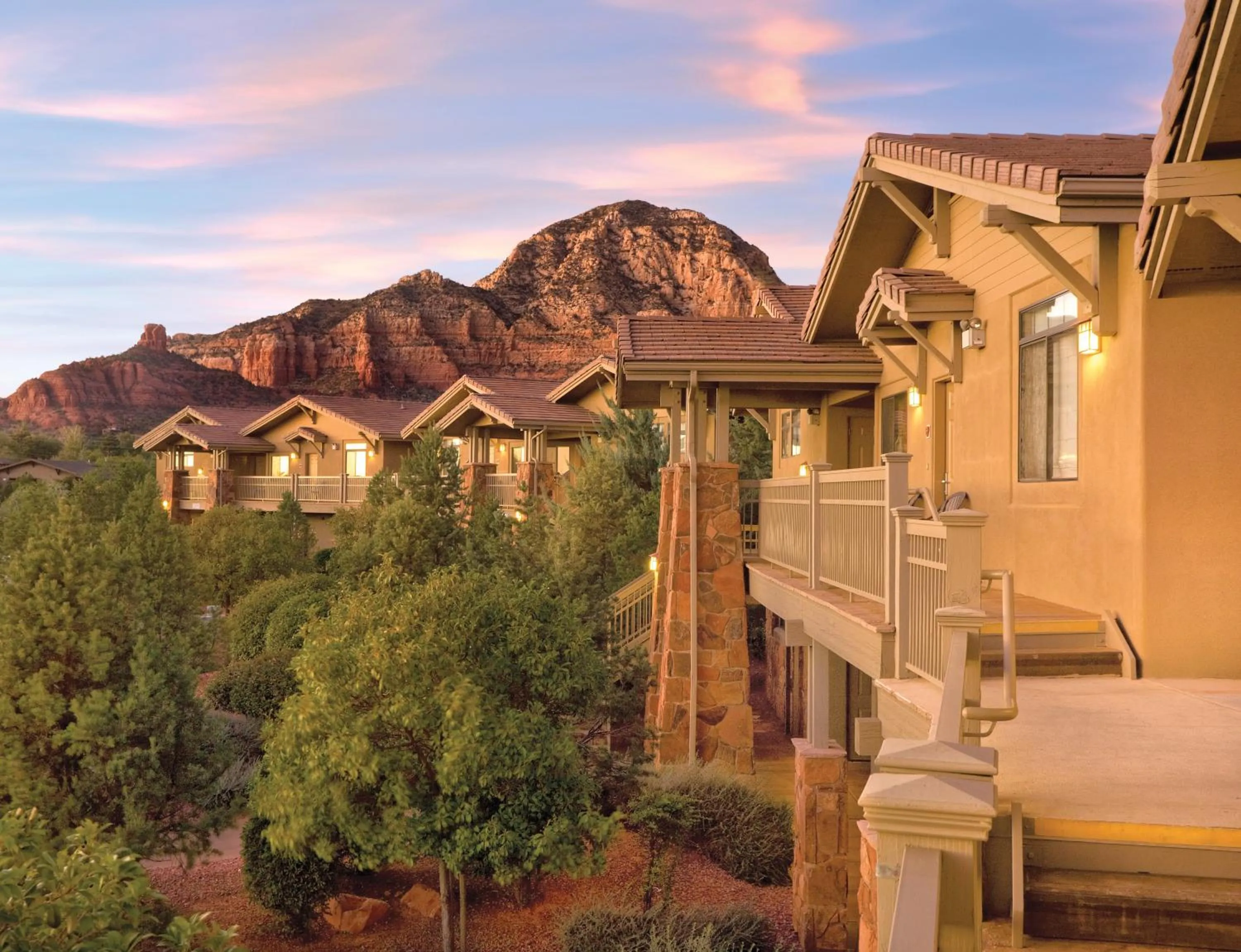 Property building in Club Wyndham Sedona