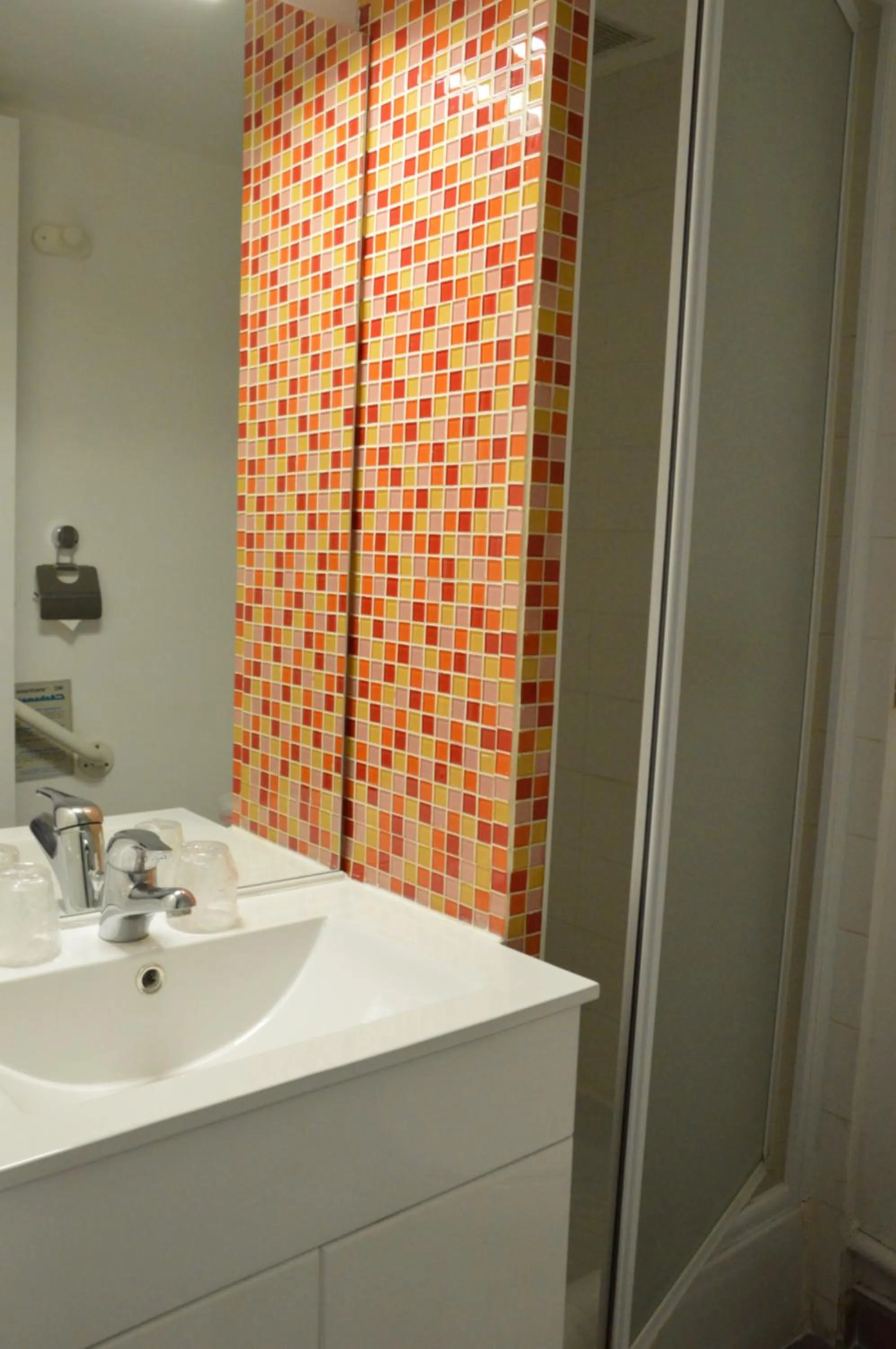 Bathroom in Hôtel de la Colombière