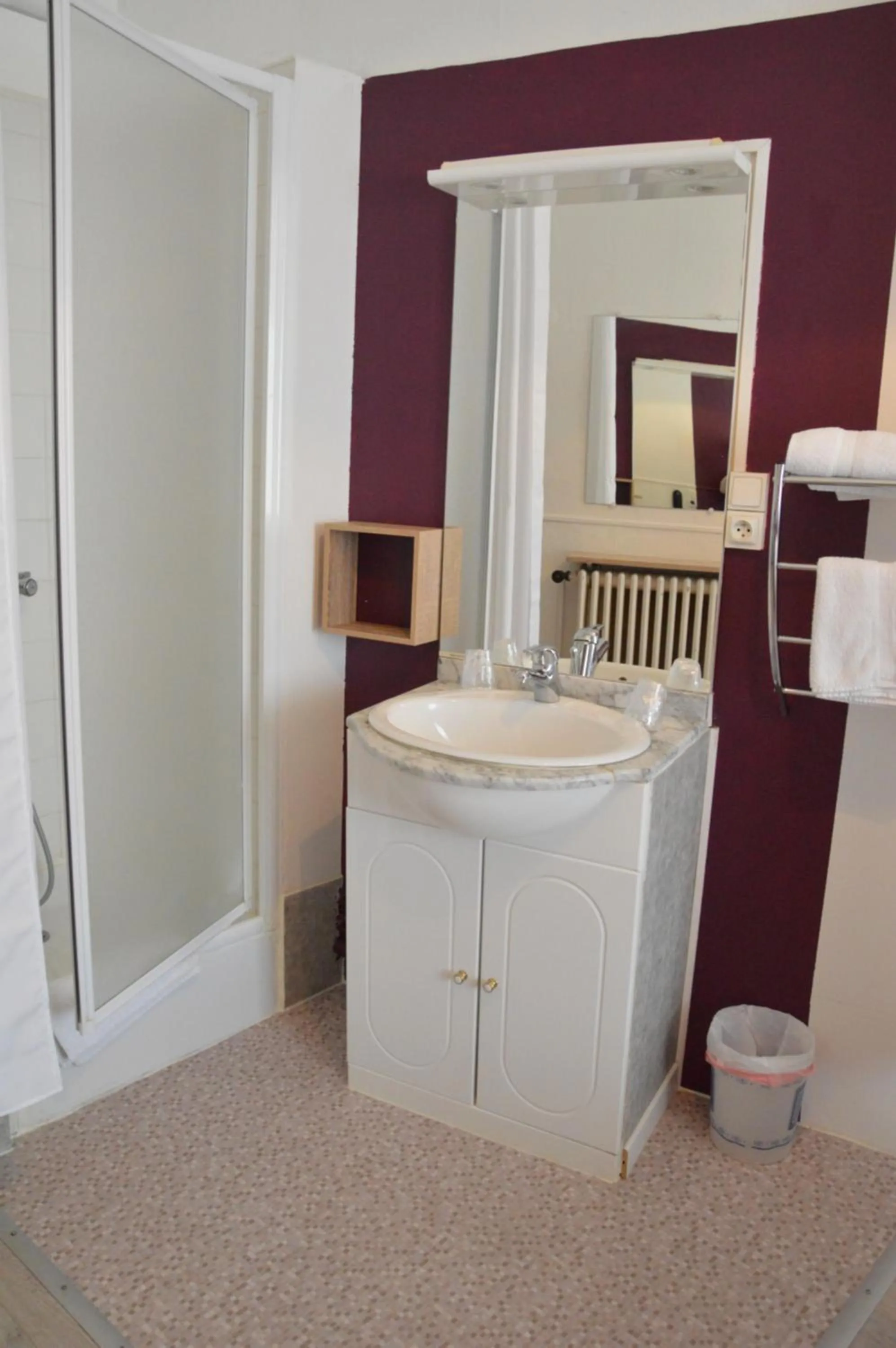 Bathroom in Hôtel de la Colombière