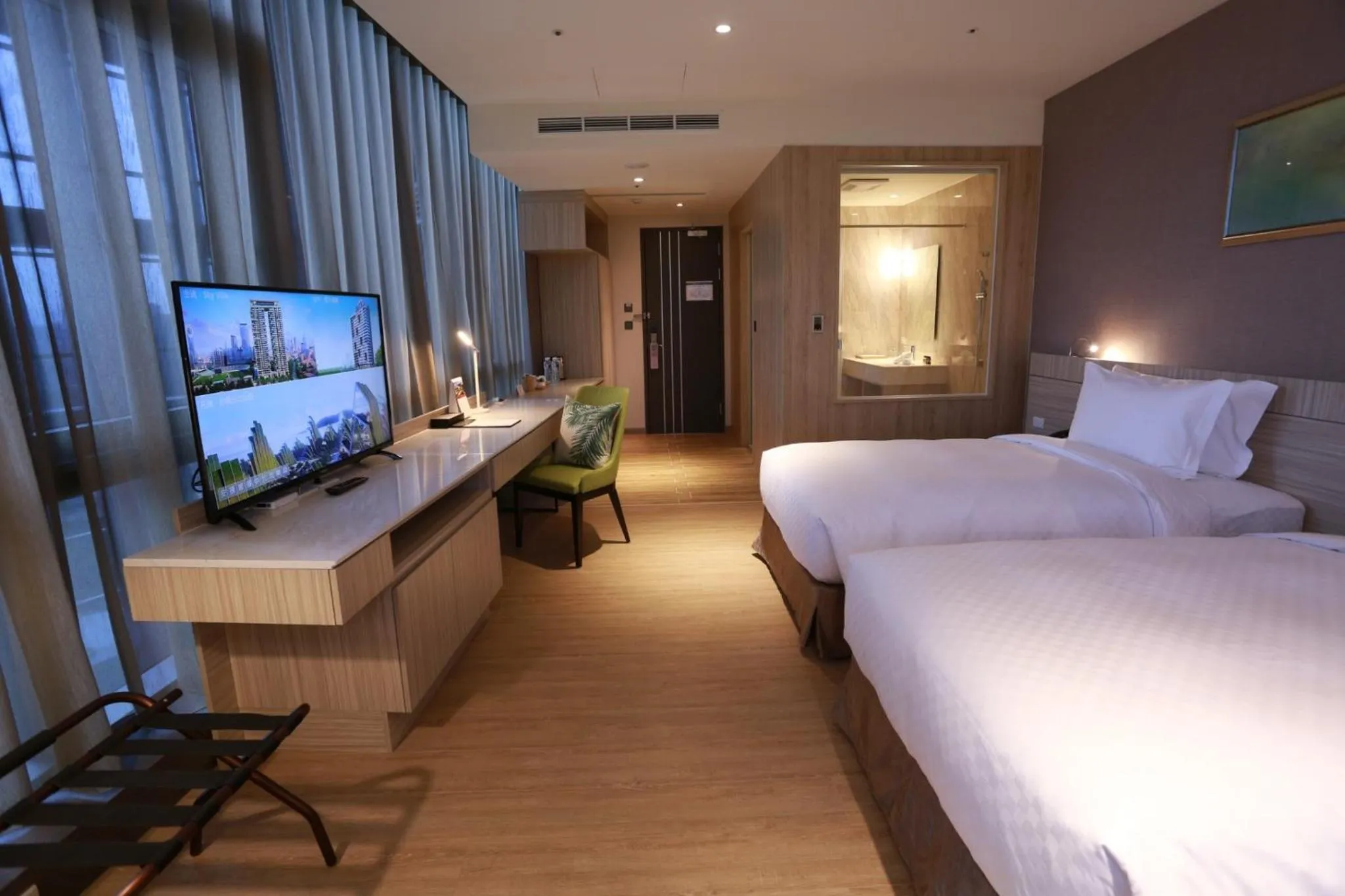 Bedroom, Bed in AJ Hotel Hsinchu