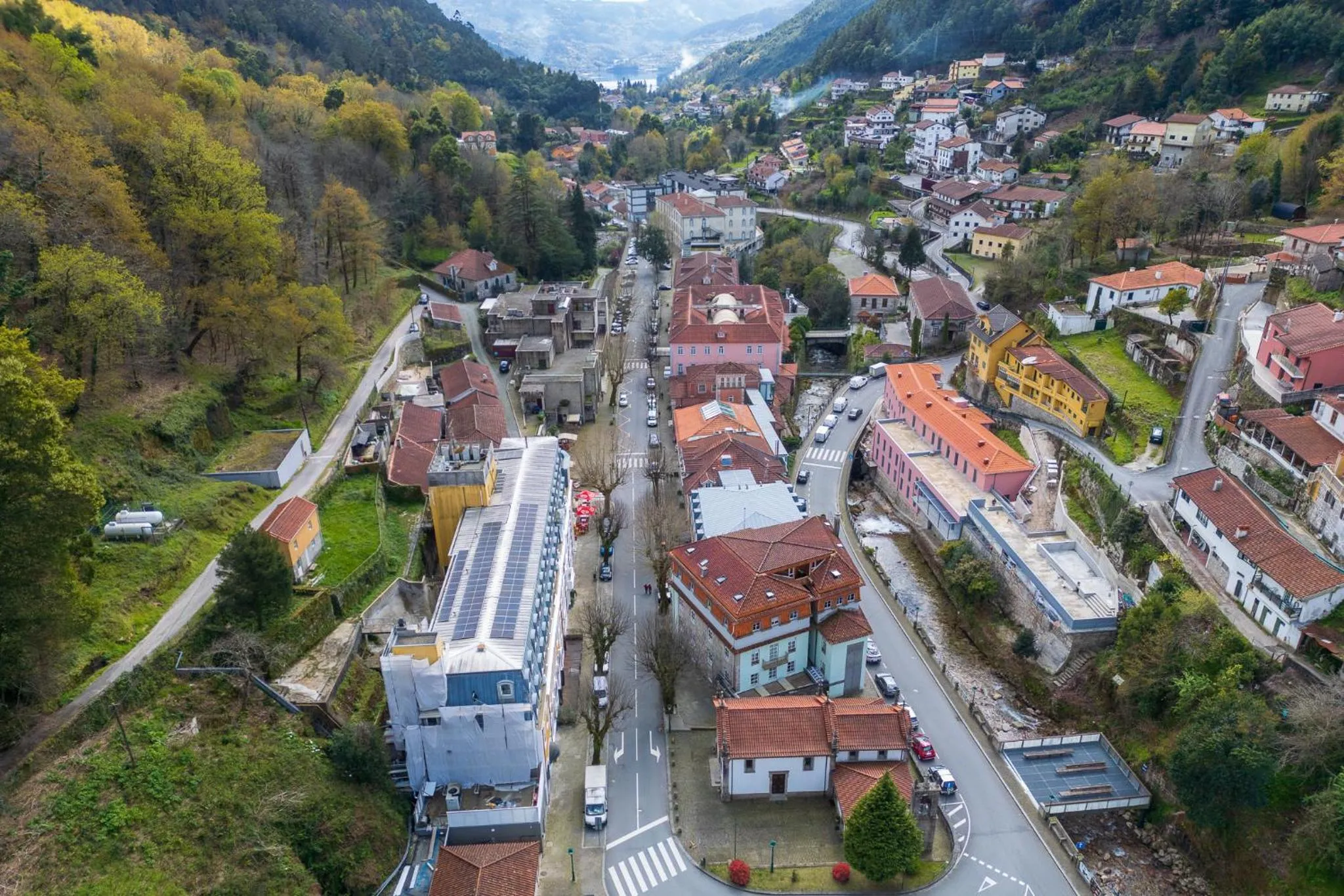 Bird's eye view in Hotel Apartamentos Geres Ribeiro