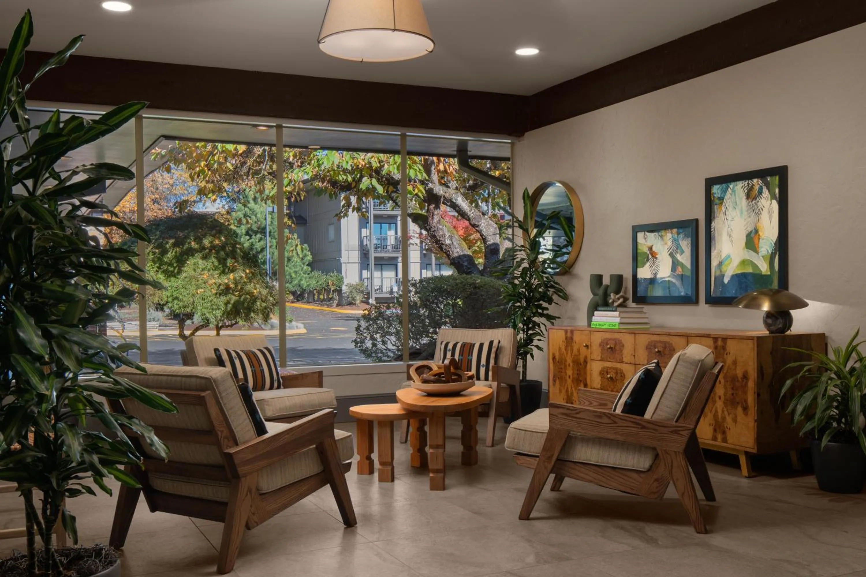 Lobby or reception in Valley River Inn