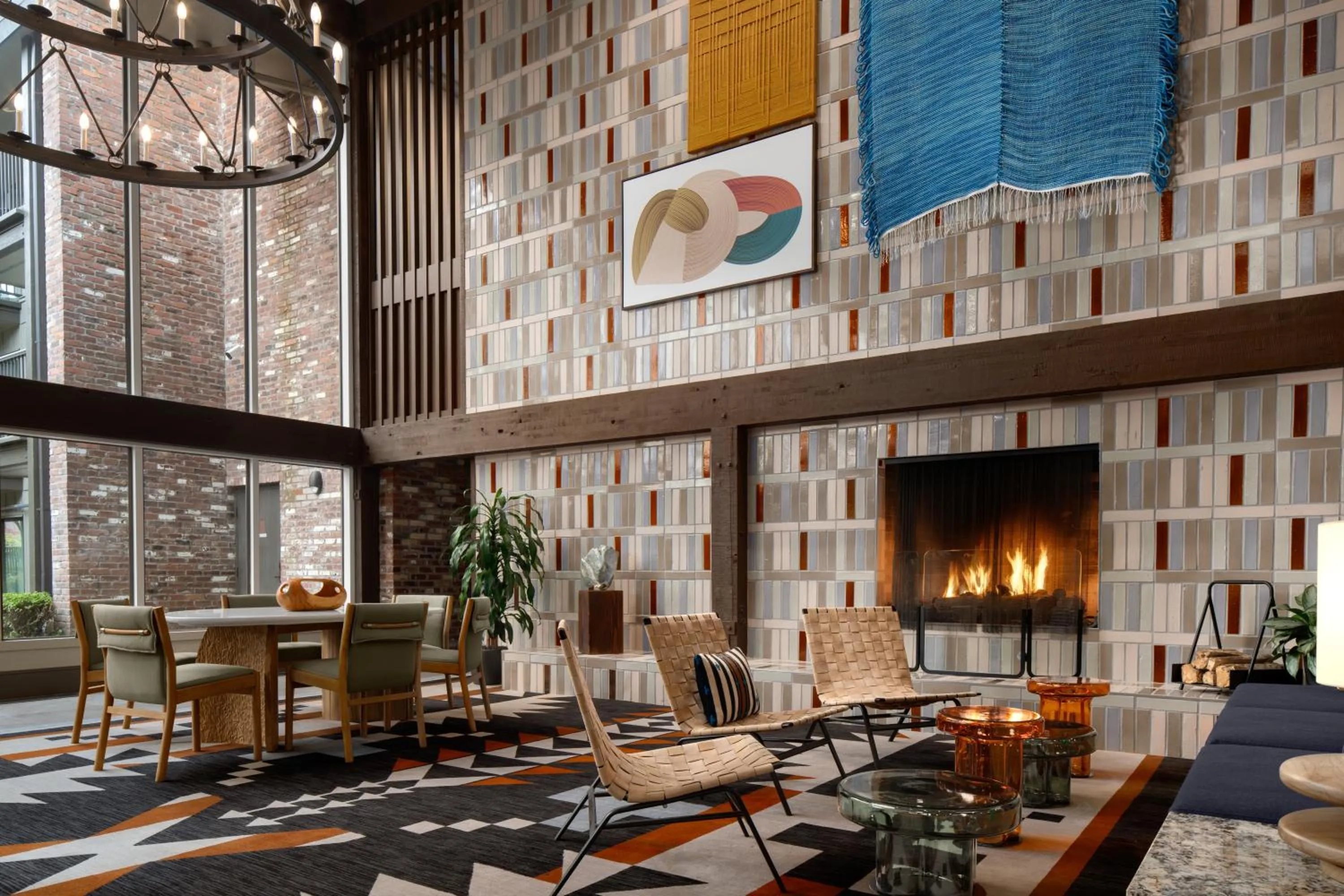 Lobby or reception in Valley River Inn