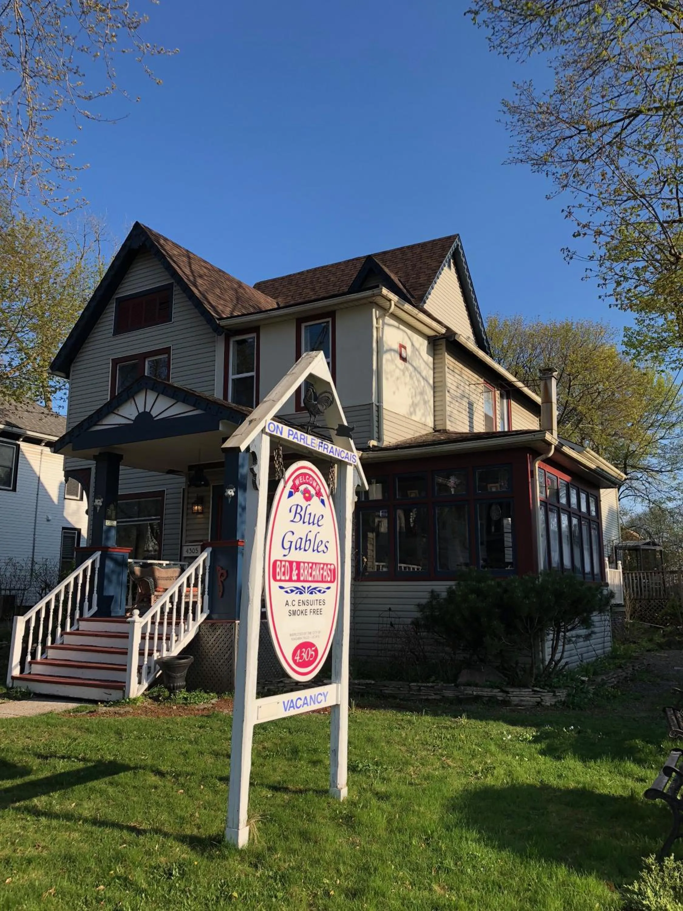 Garden in Blue Gables Bed and Breakfast