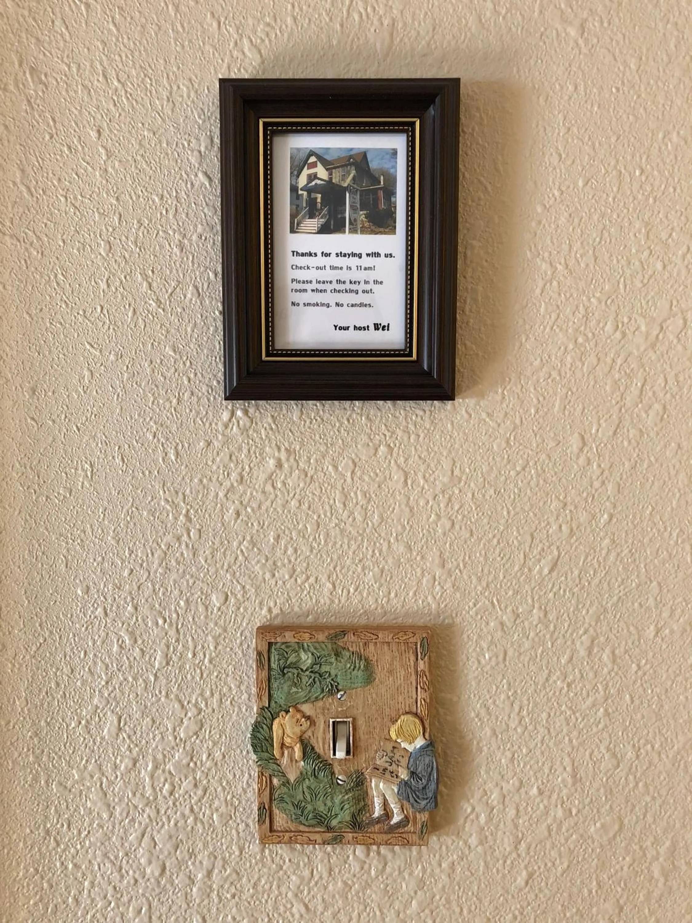 Decorative detail in Blue Gables Bed and Breakfast