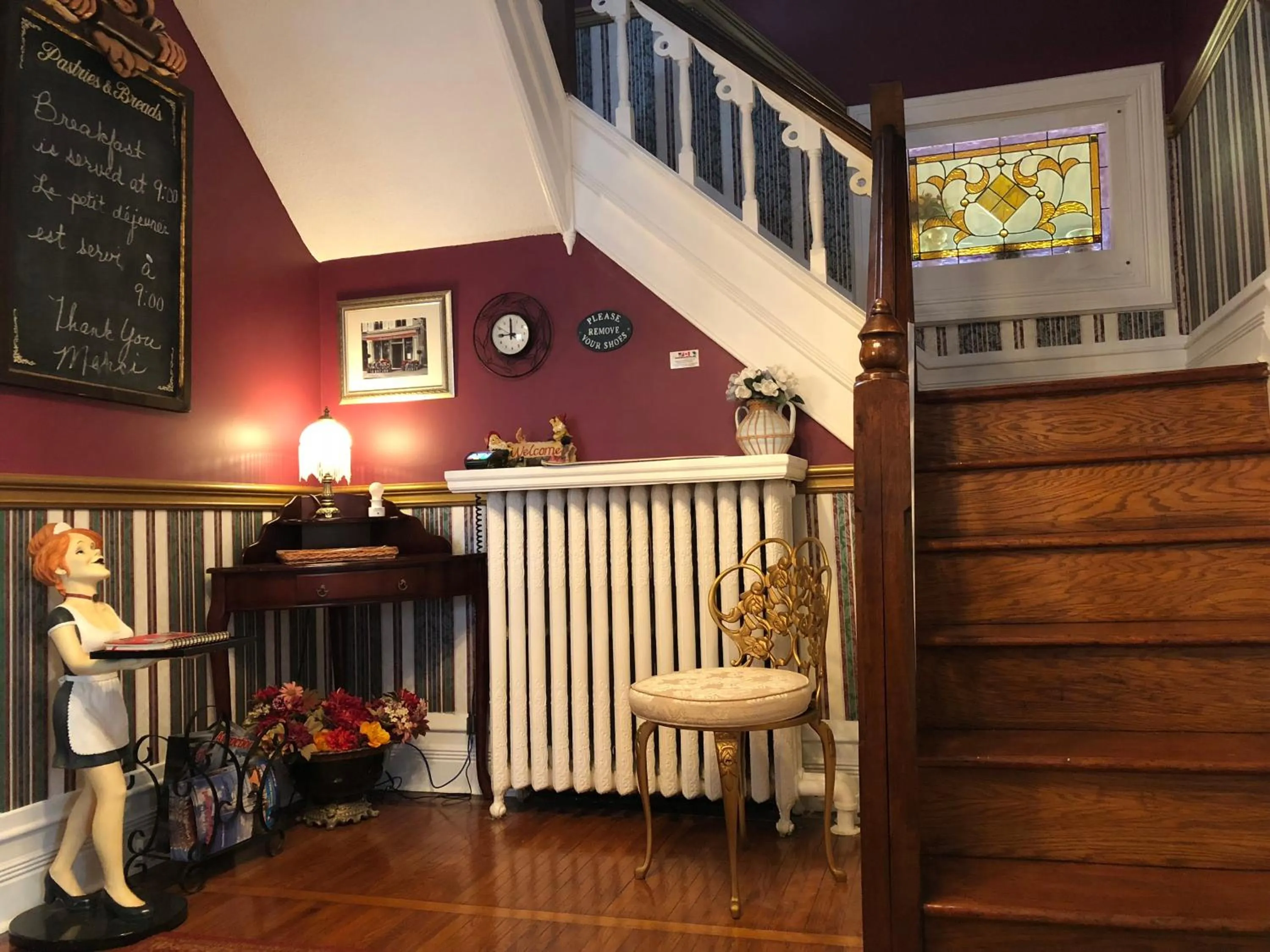 Lobby or reception in Blue Gables Bed and Breakfast