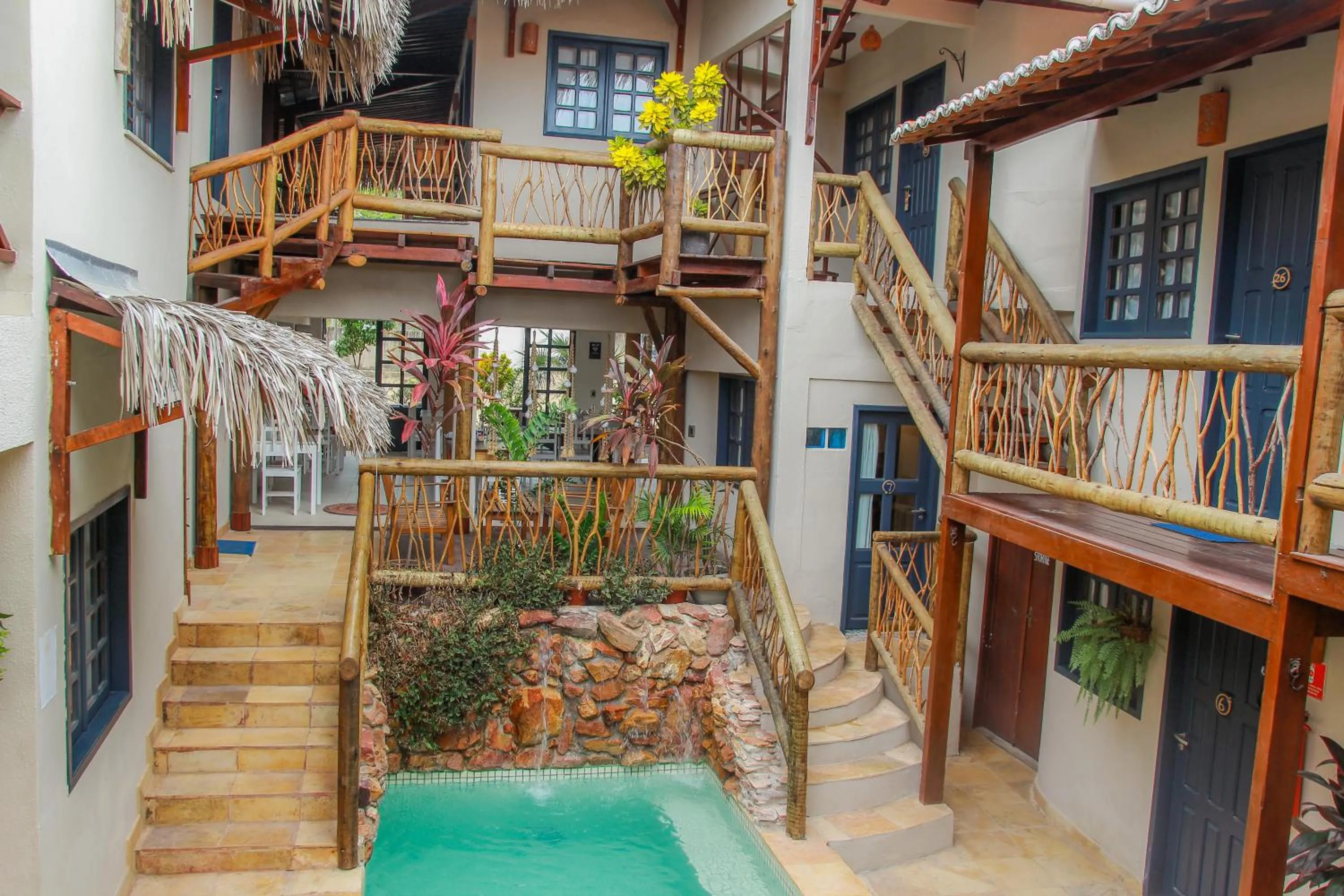 Property building in Azul Pousada