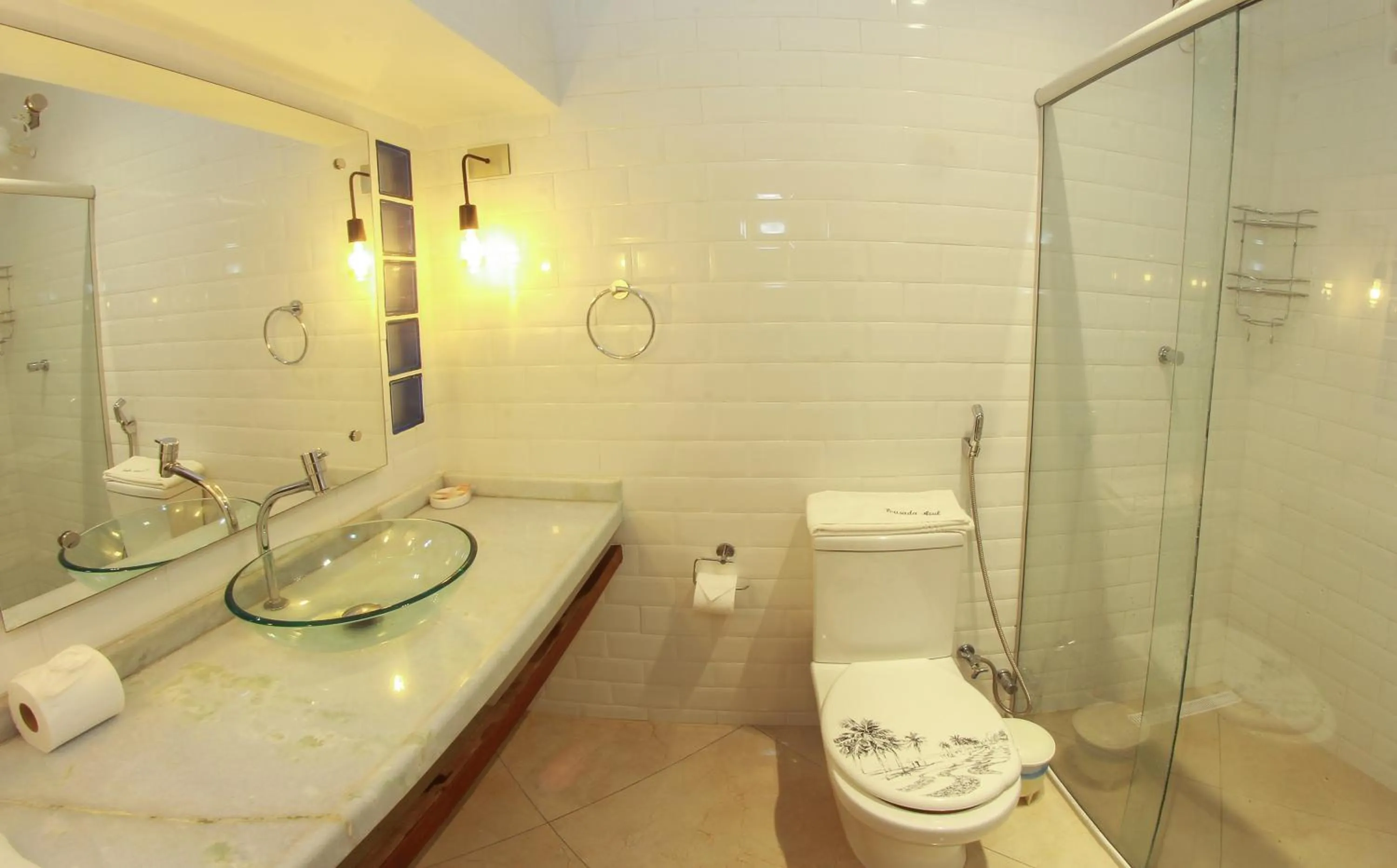 Bedroom in Azul Pousada