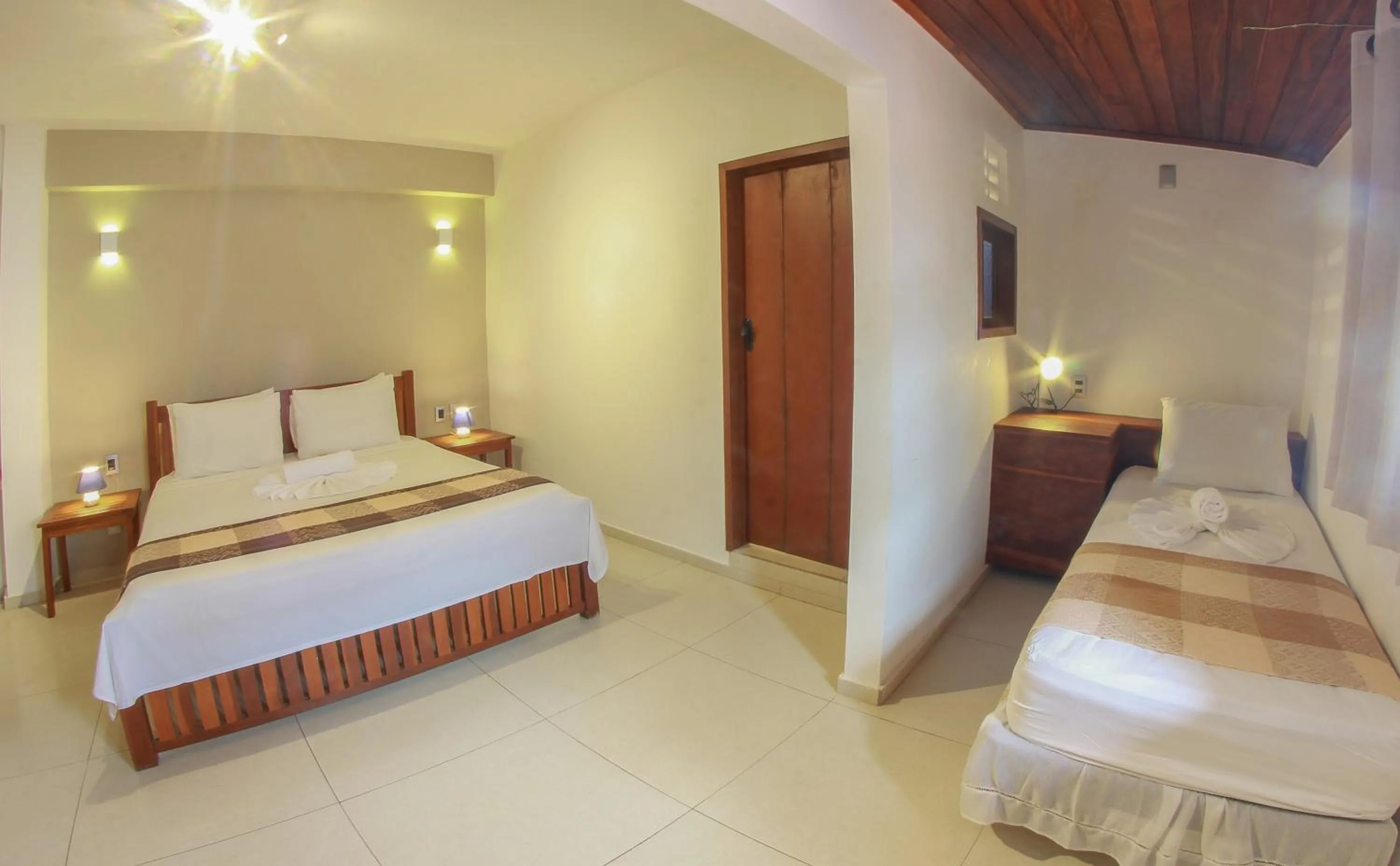 Bedroom, Bed in Azul Pousada