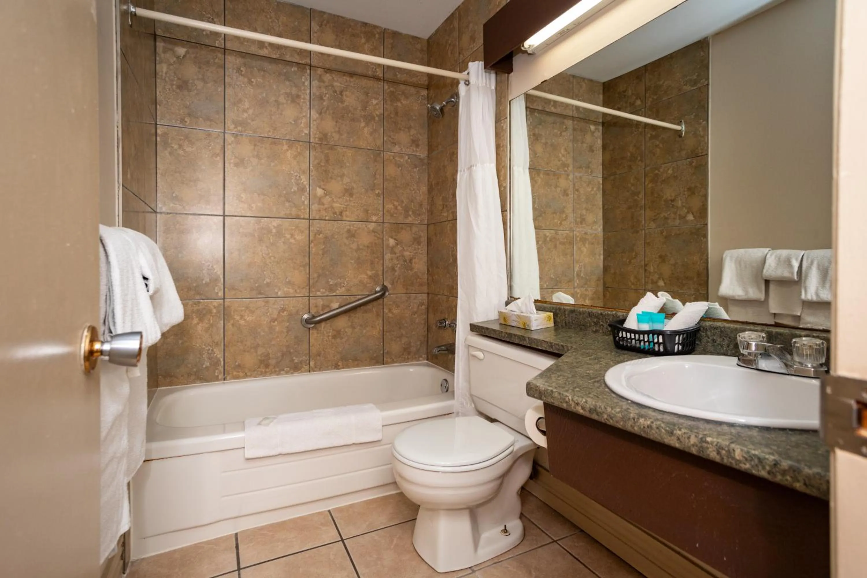 Bathroom in Canadas Best Value Inn & Suites-Charlottetown