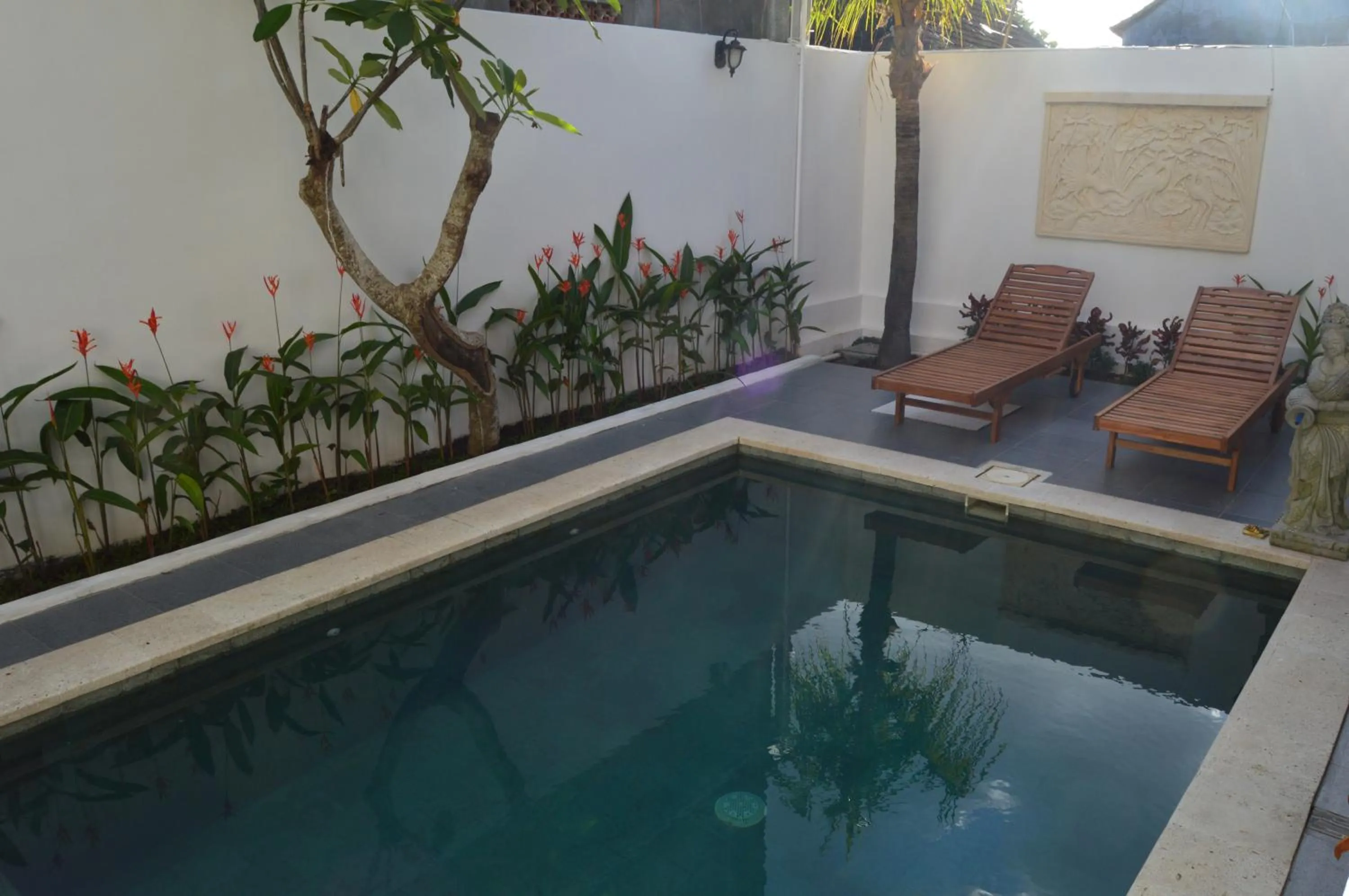Pool view in Askara Guest House & Hostel