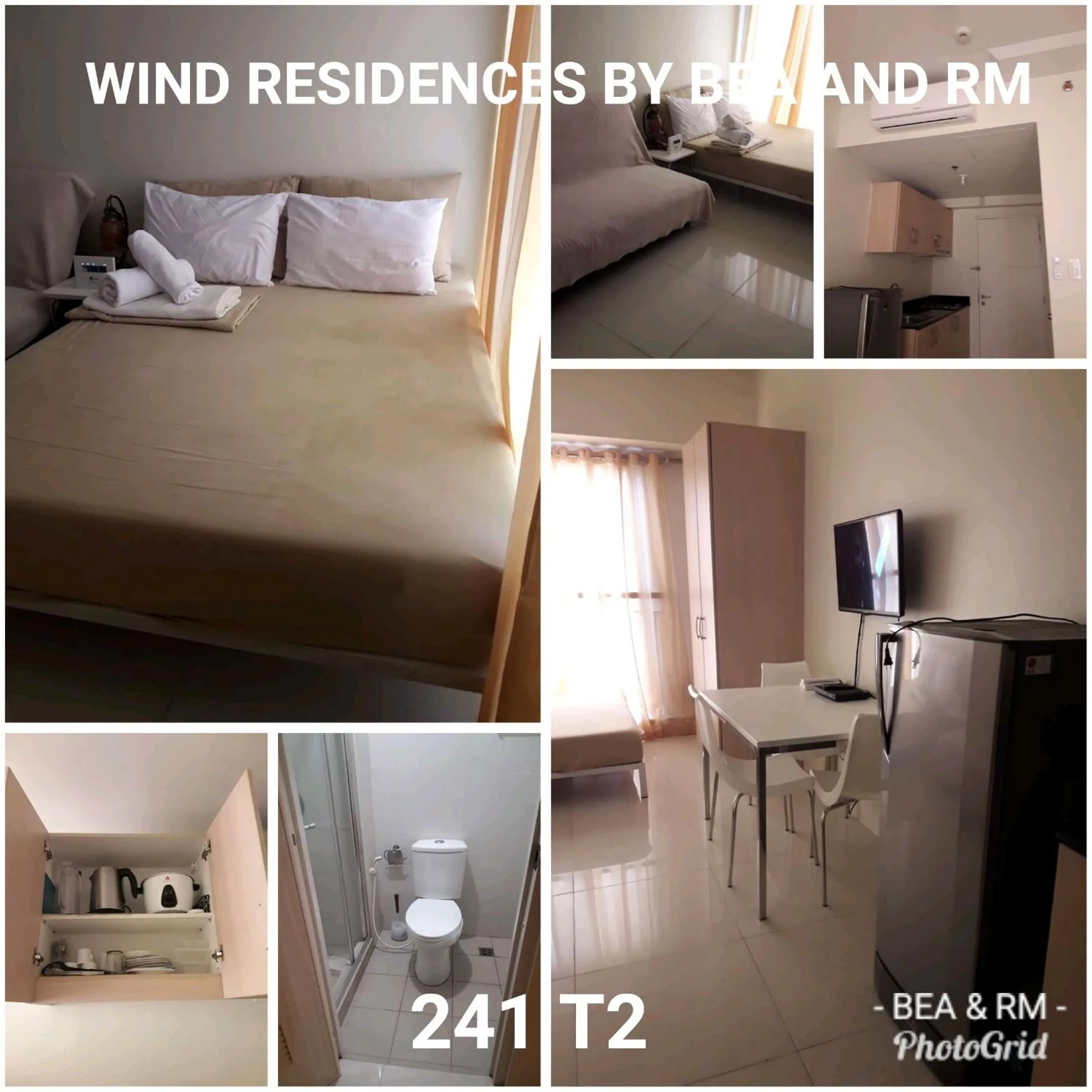Bed in Wind Residences by Bea and RM