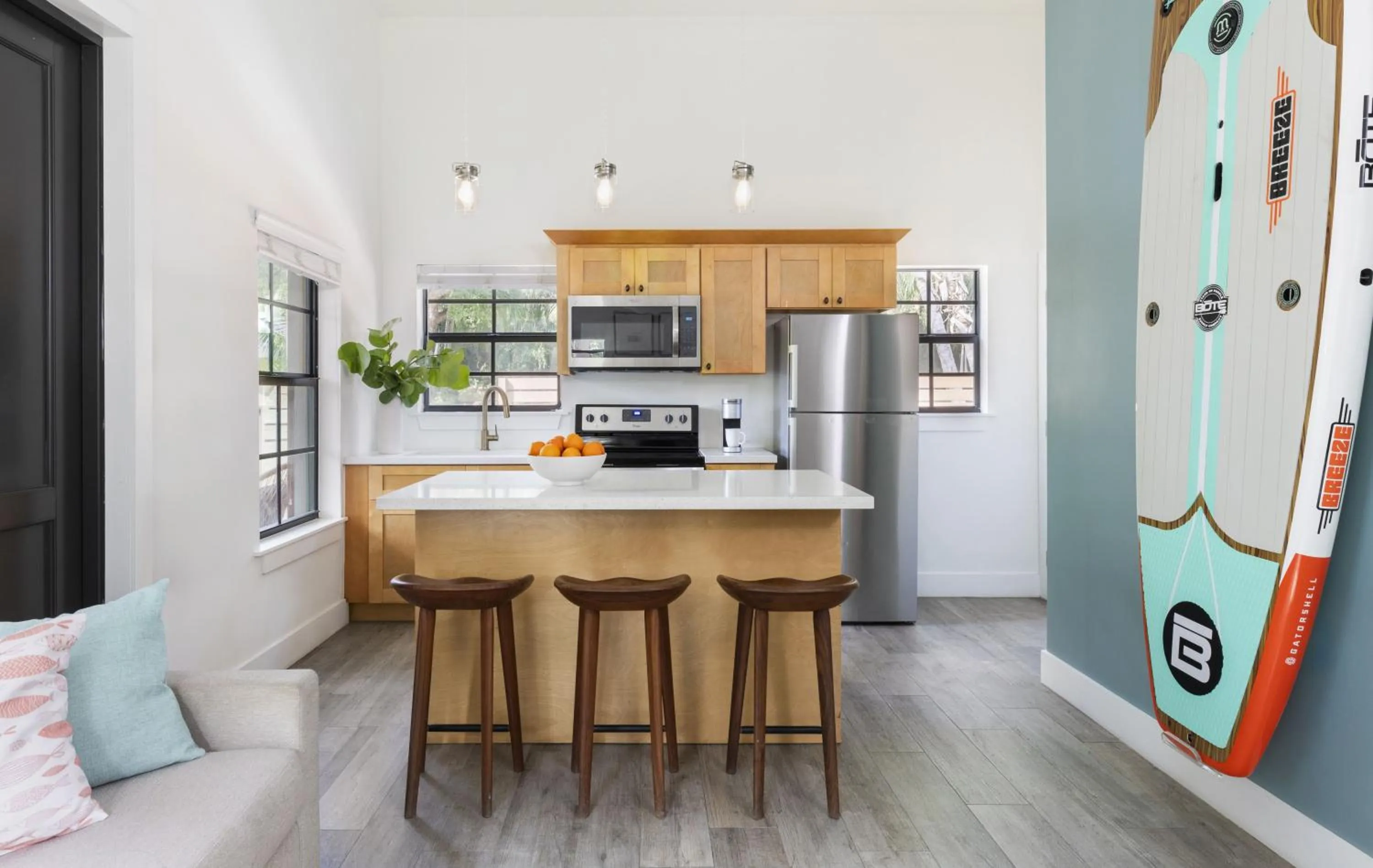 kitchen in La Siesta Resort & Villas