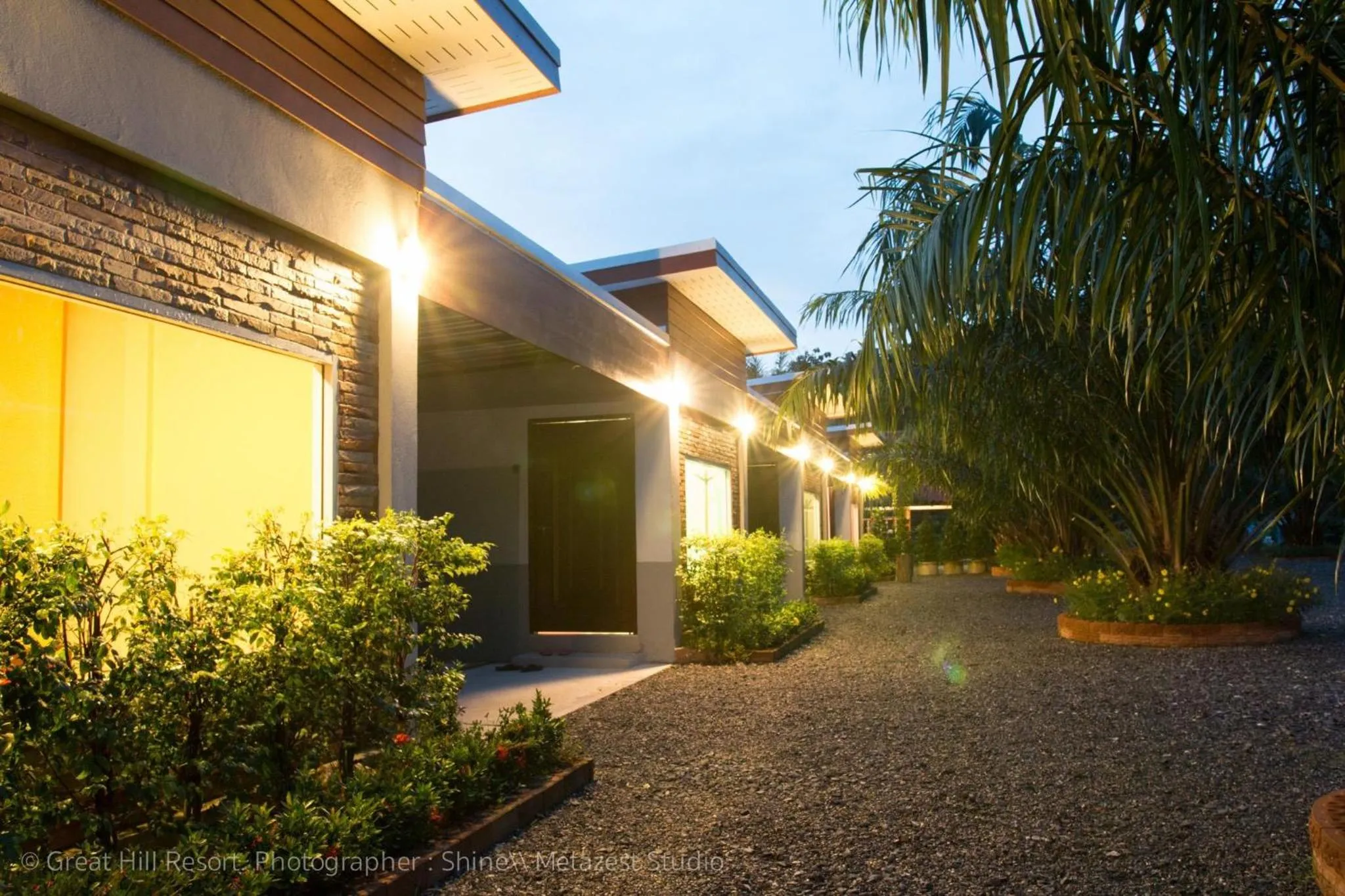 Facade/entrance in Great Hill Resort