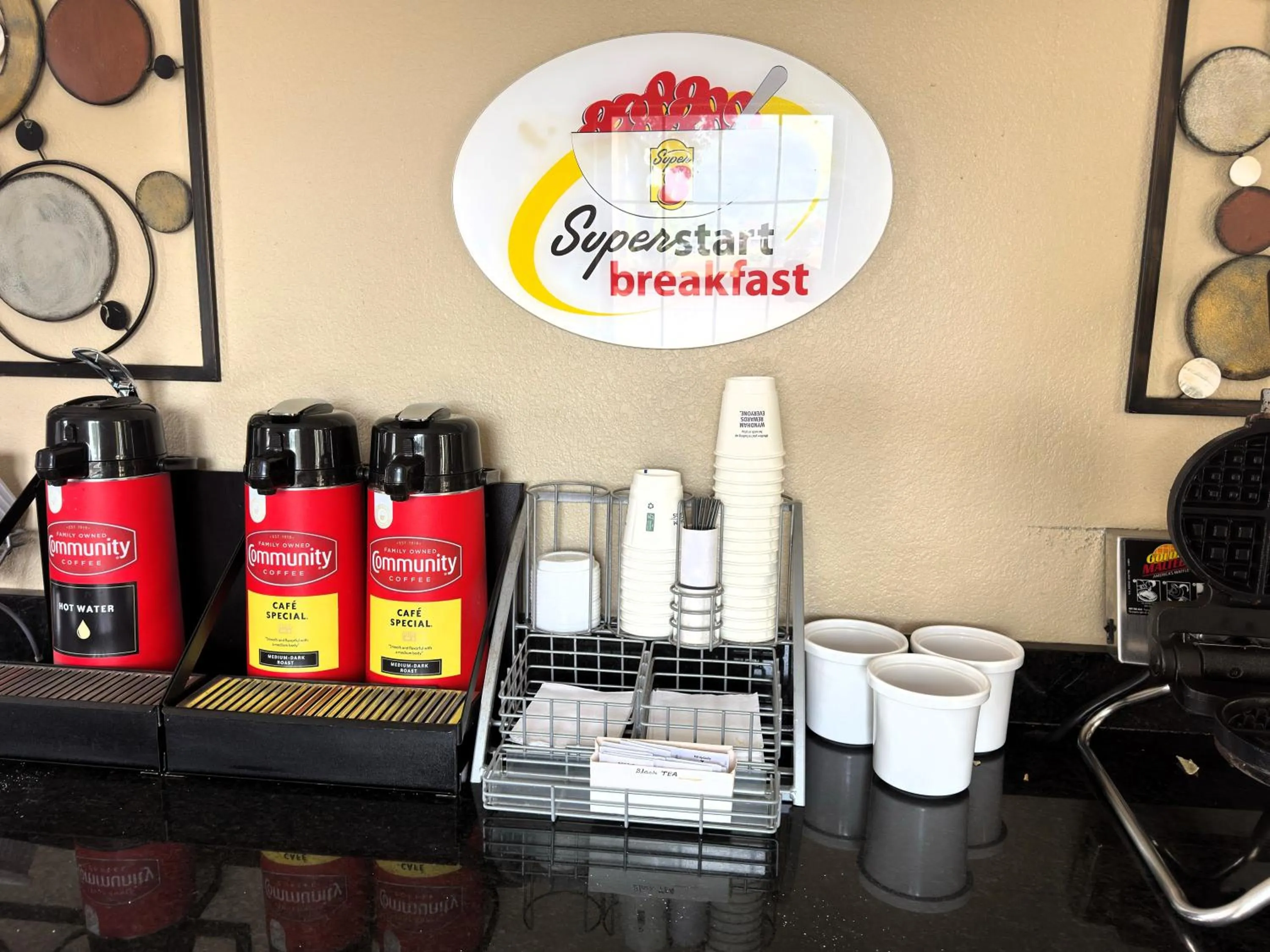 Breakfast in Super 8 by Wyndham Lakeland