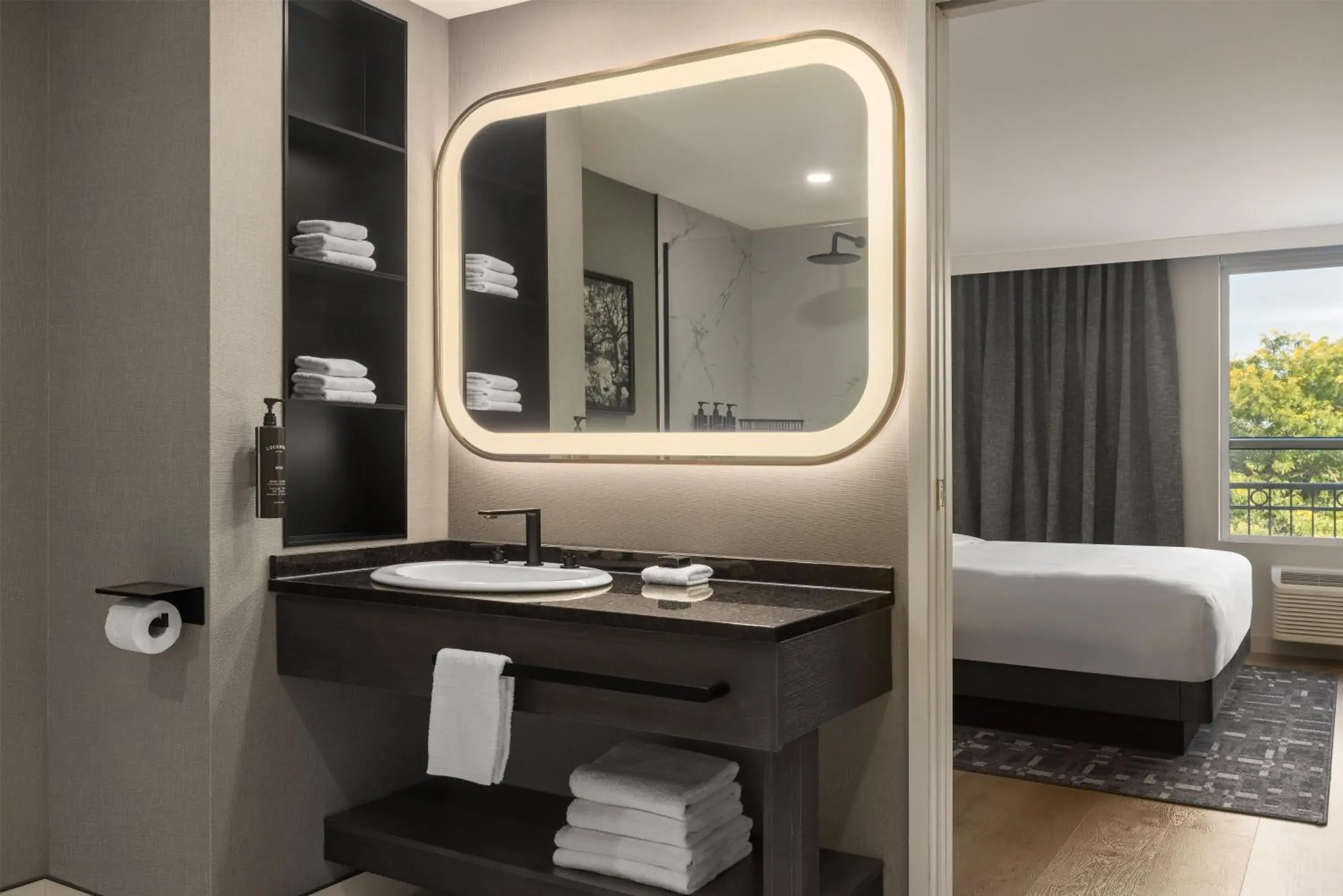 One-Bedroom King Suite in Hotel Vallea Bromont, Tapestry Collection by Hilton One-Bedroom King Suite in Hotel Vallea Bromont, Tapestry Collection by Hilton