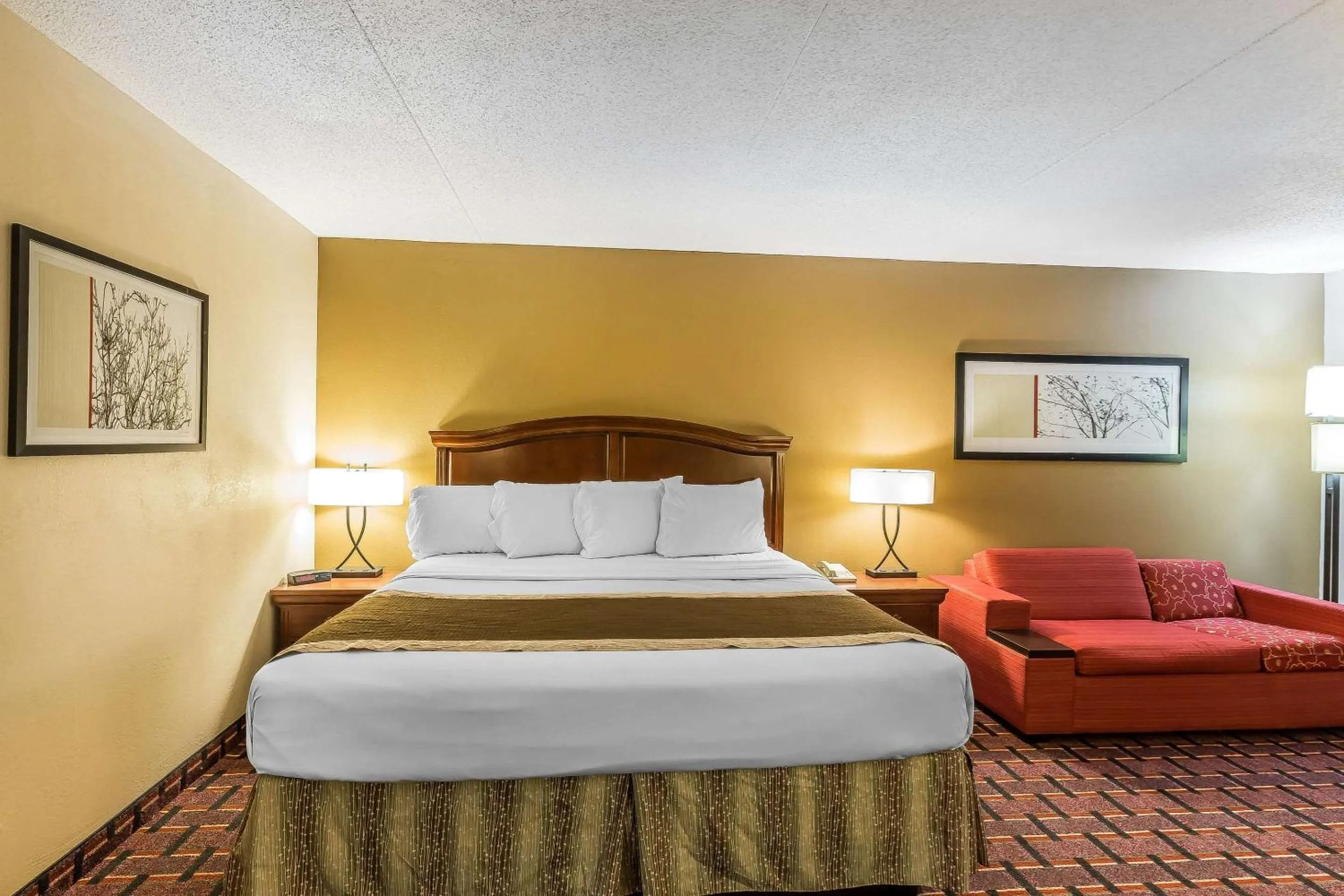 Photo of the whole room, Bed in Rodeway Inn Knoxville East