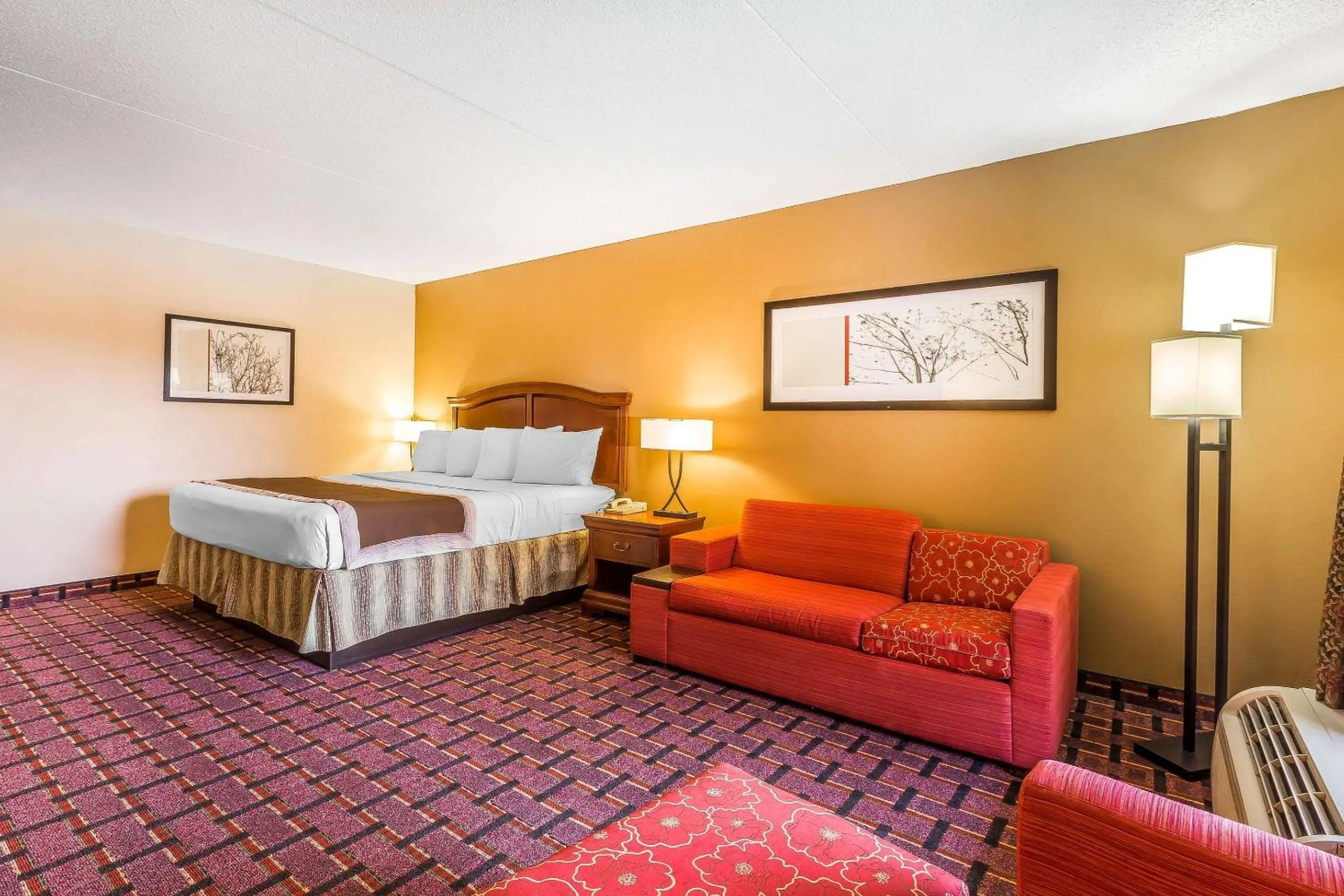 Photo of the whole room, Bed in Rodeway Inn Knoxville East