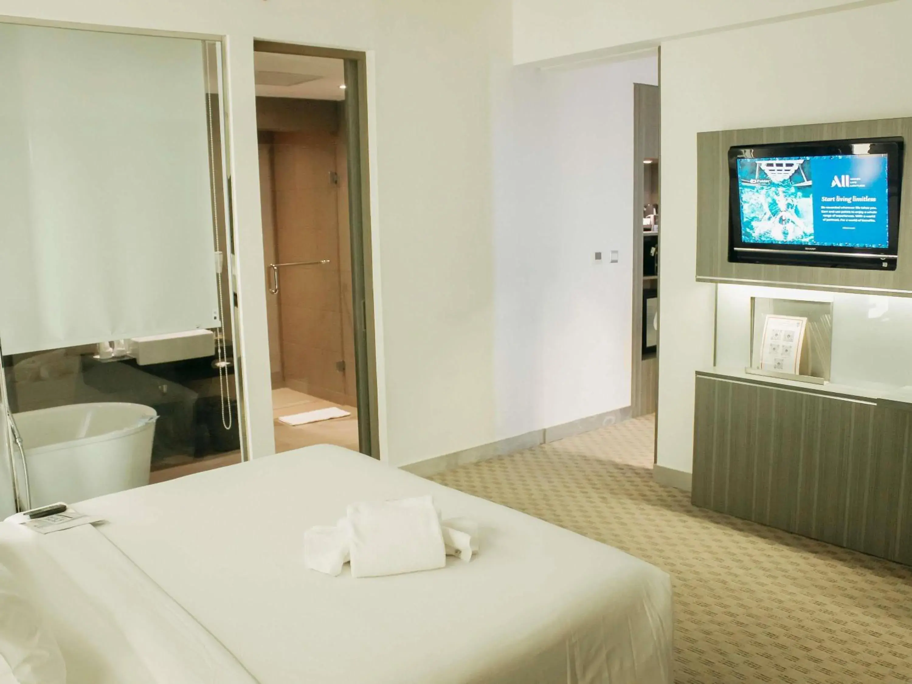 Junior Double Suite in Novotel Bangka Hotel & Convention Center Junior Double Suite in Novotel Bangka Hotel & Convention Center