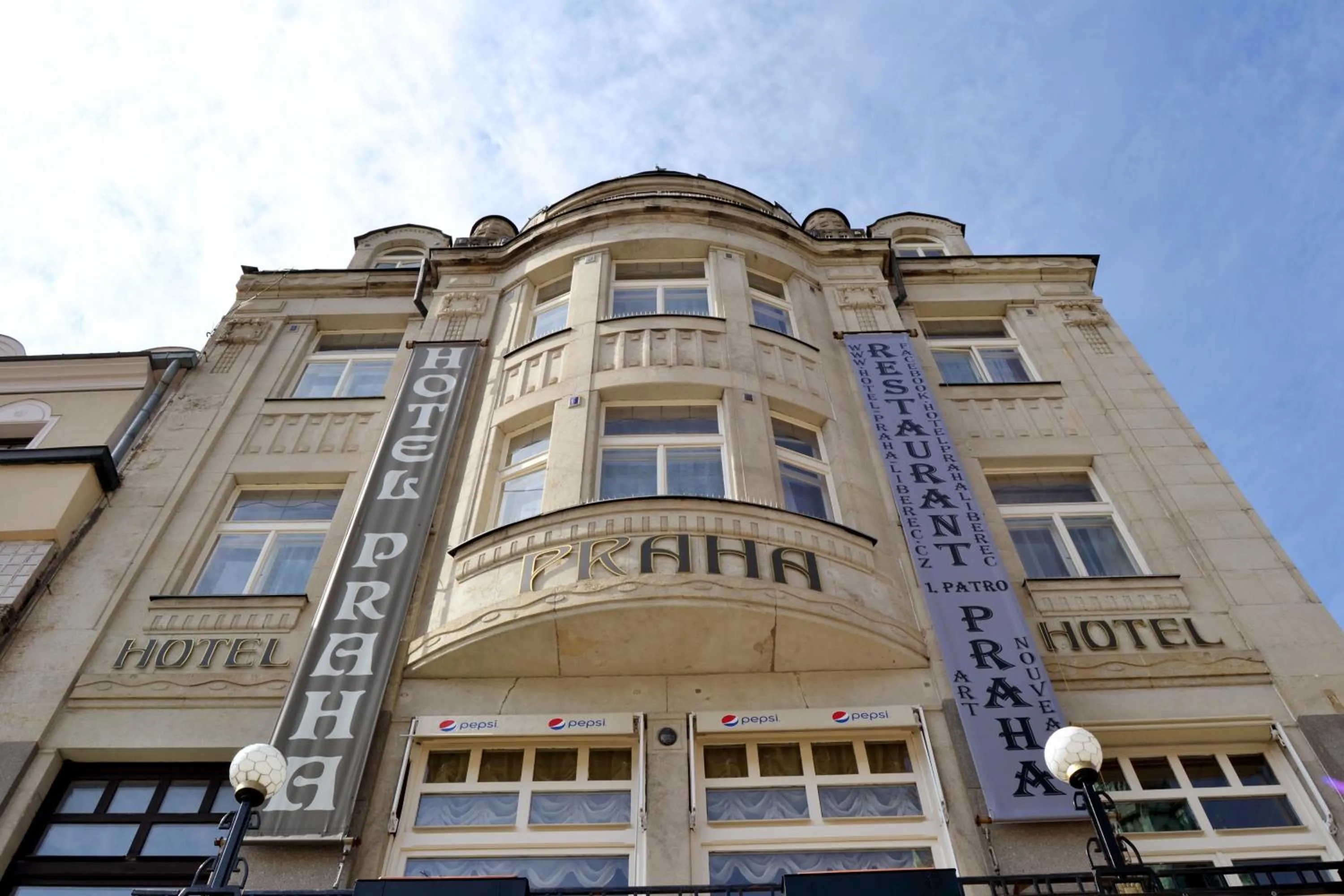 Property building in Hotel Praha Liberec