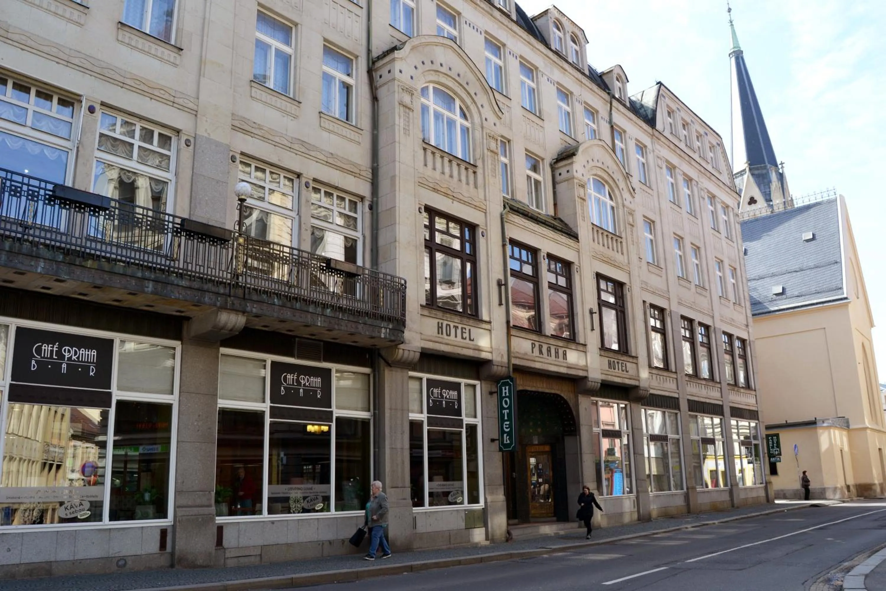 Property building in Hotel Praha Liberec