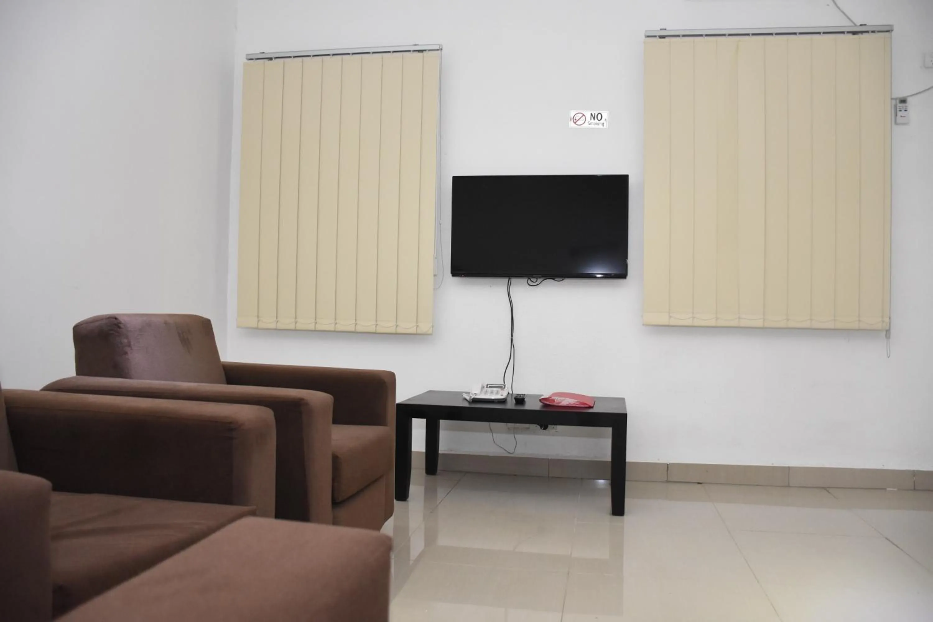 Seating area in Best View Apartments