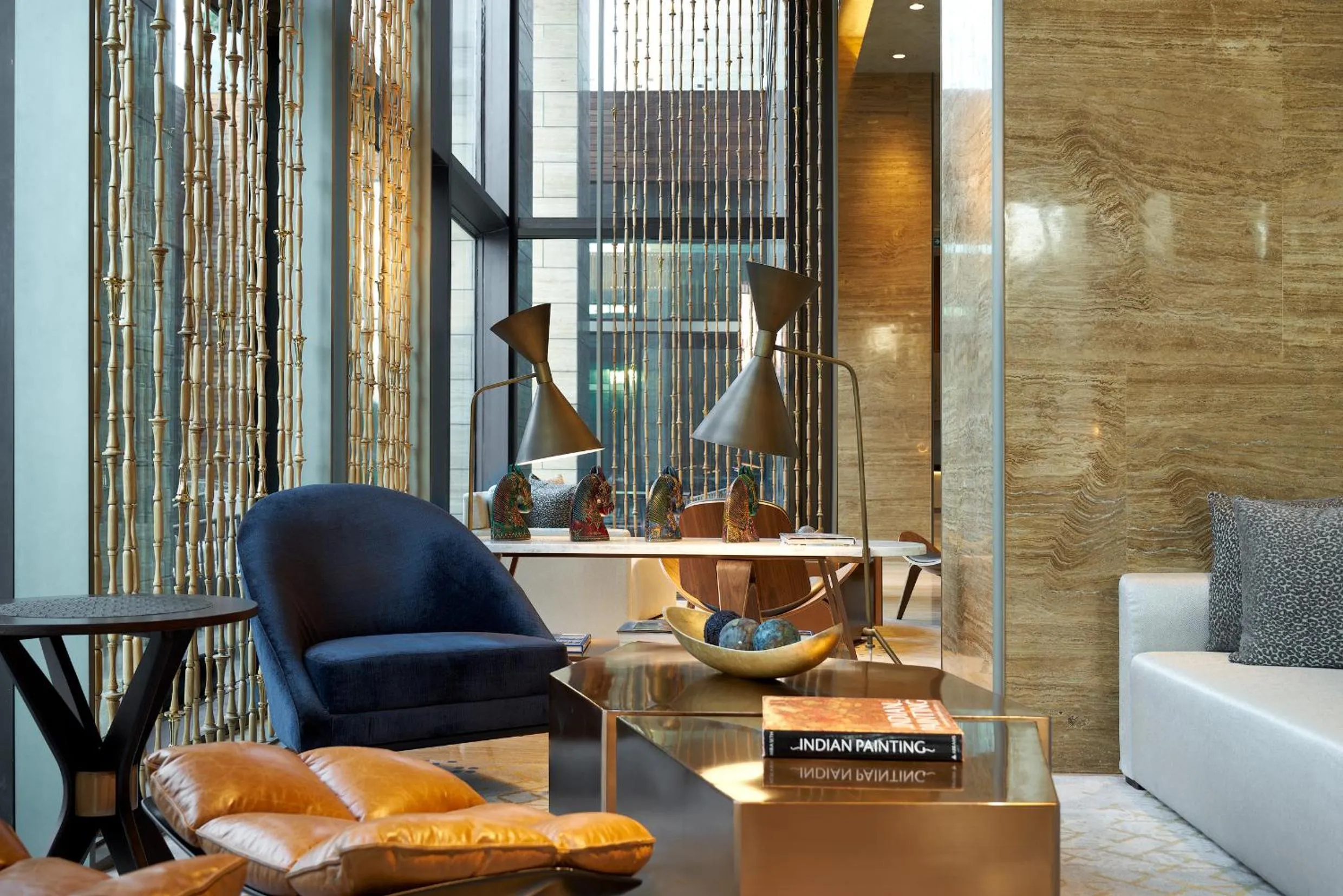 Lobby or reception in The Den, Bengaluru