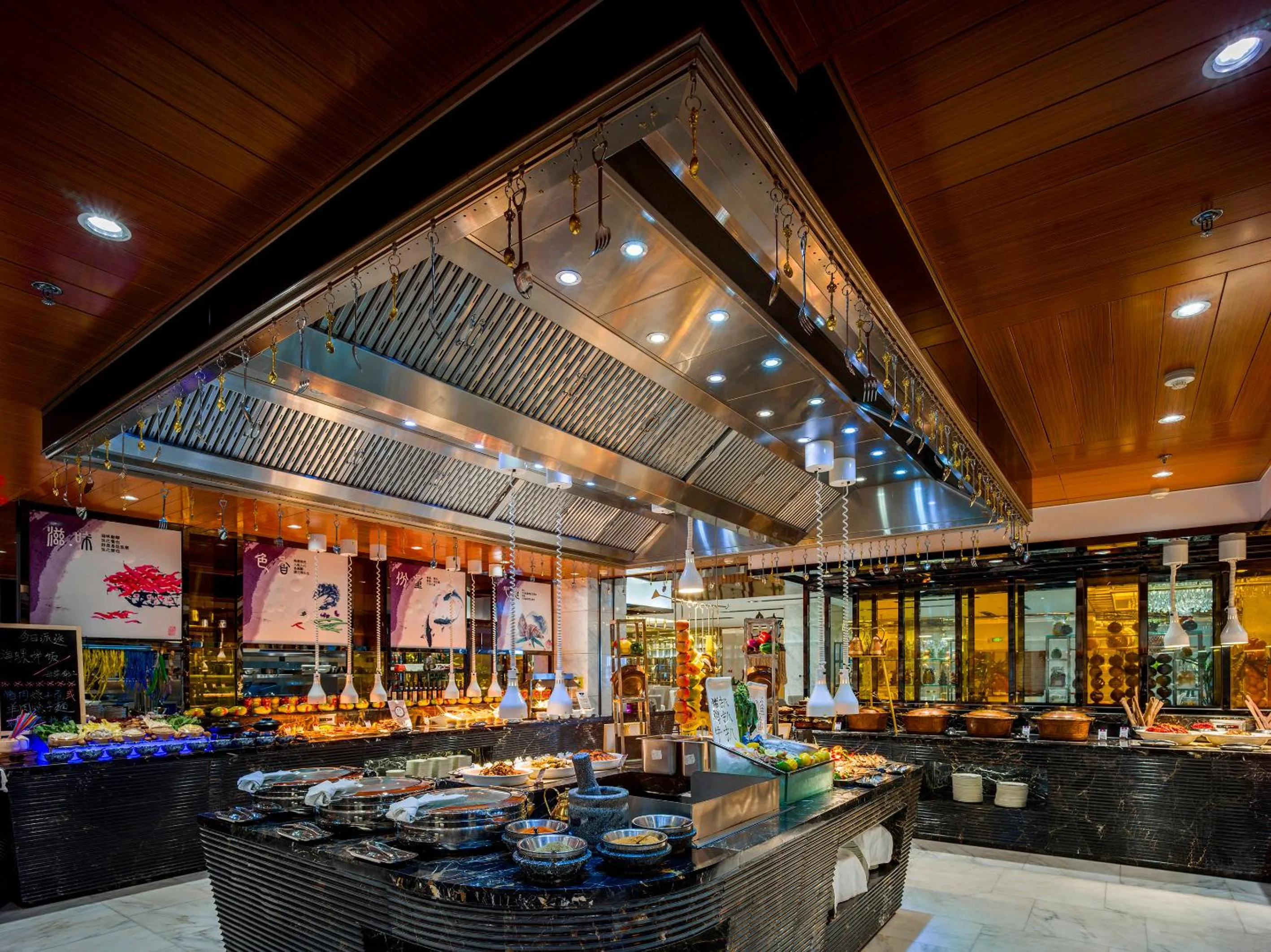 Restaurant/places to eat in Ordos Yonggui Hotel