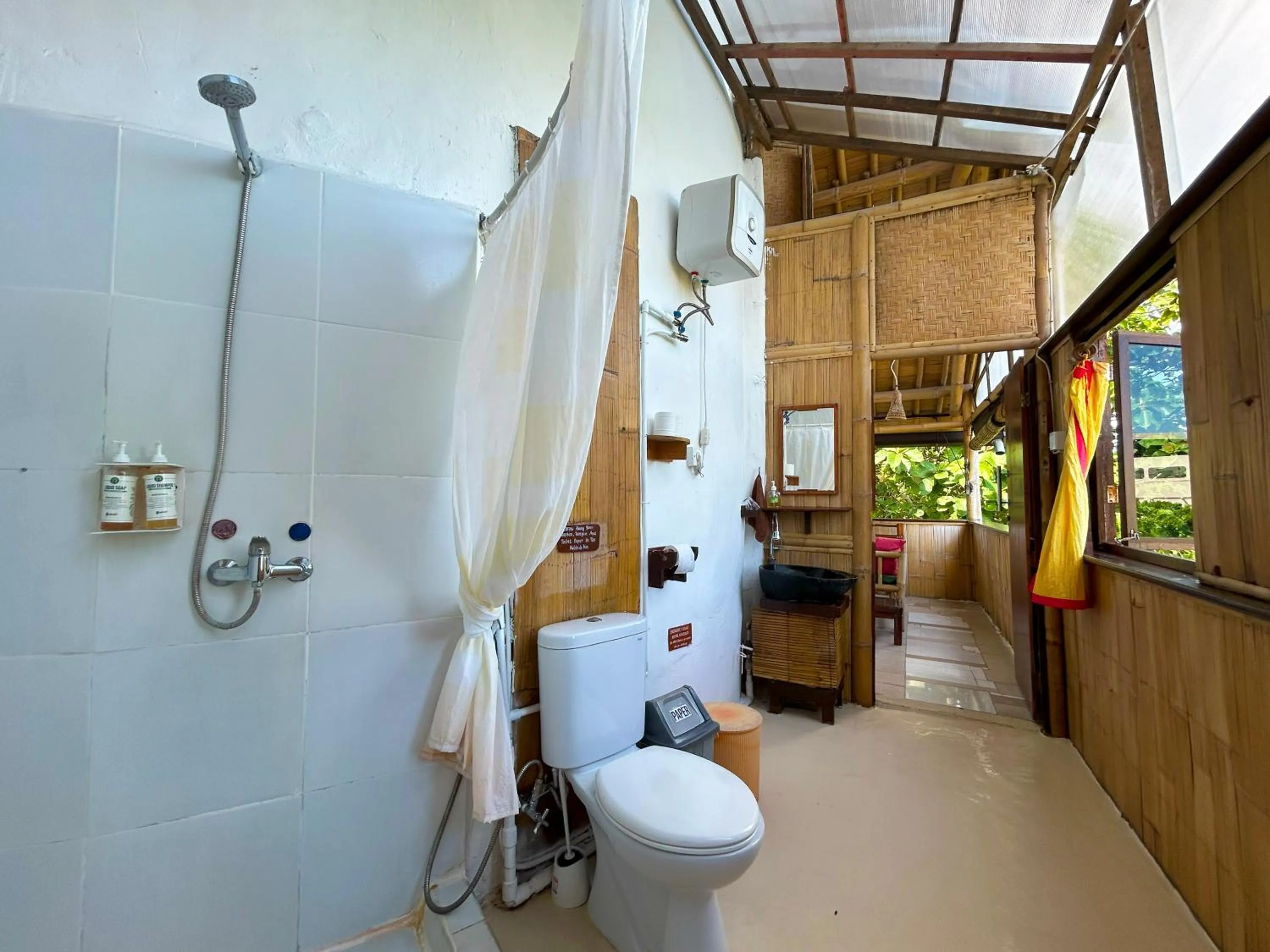 Bathroom in Serenity Eco Guesthouse - CHSE certified
