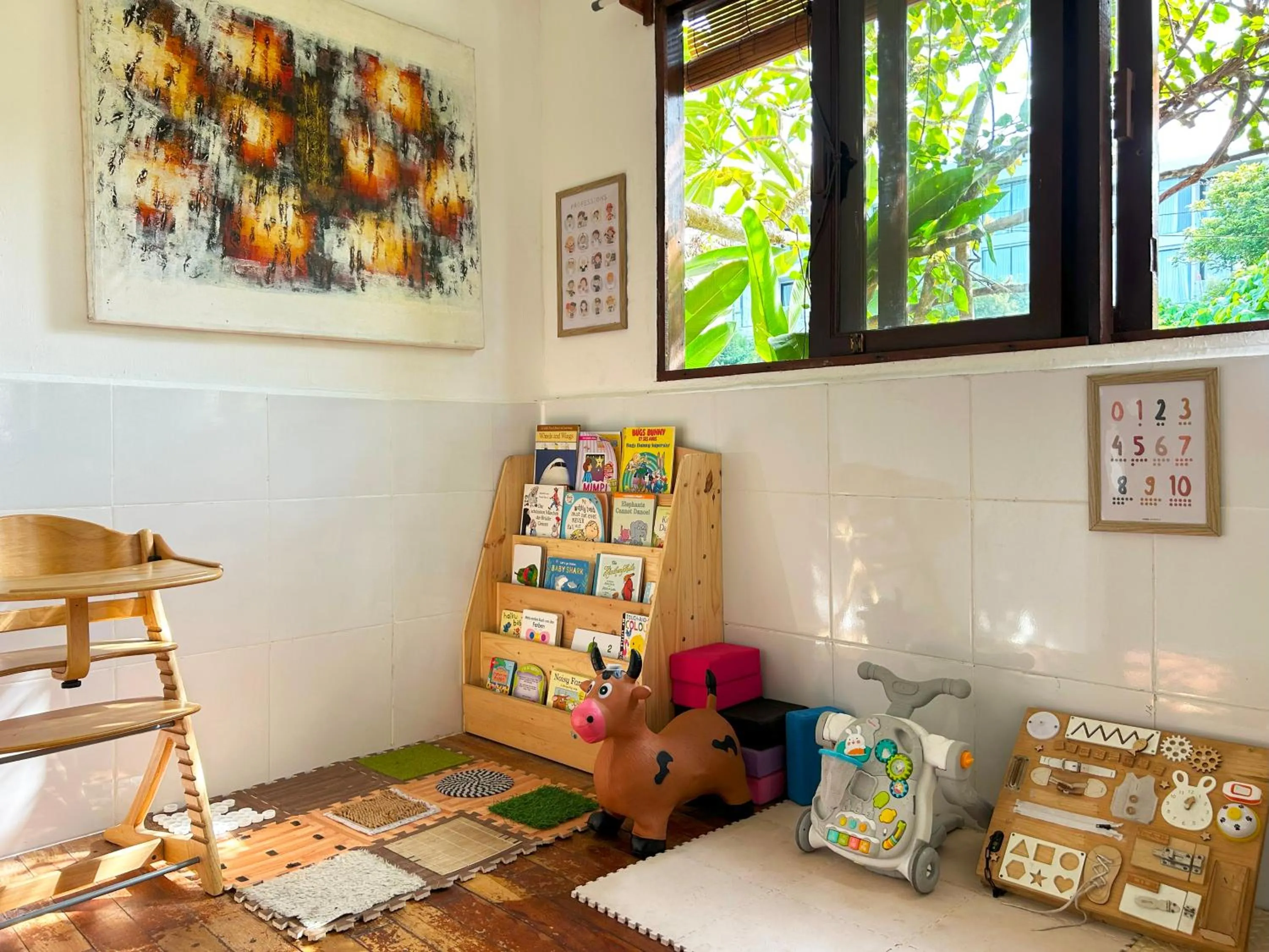 Children play ground in Serenity Eco Guesthouse - CHSE certified