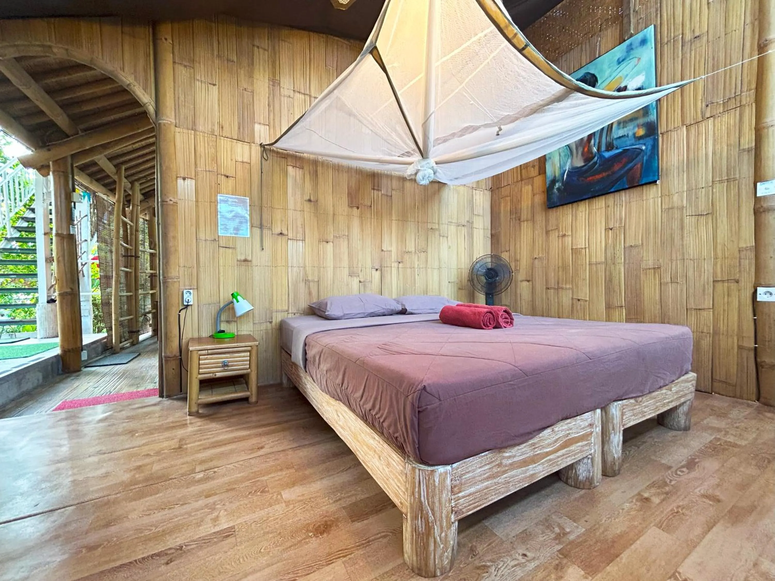 Bed in Serenity Eco Guesthouse - CHSE certified