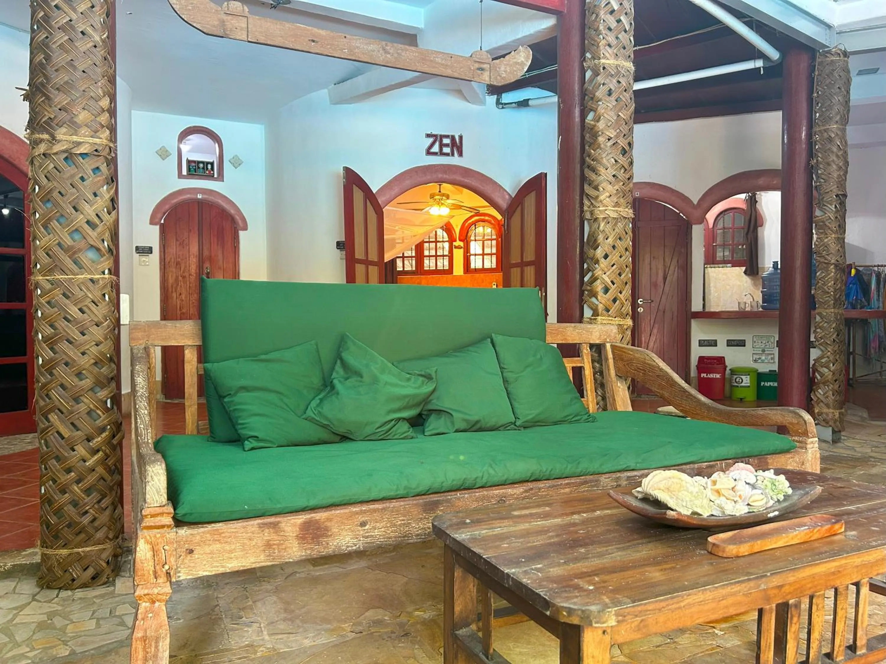 Living room in Serenity Eco Guesthouse - CHSE certified