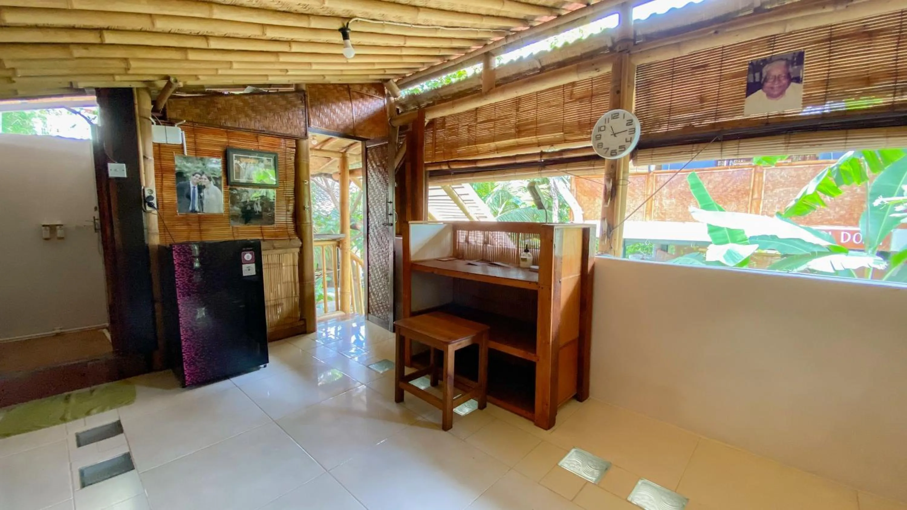 Seating area in Serenity Eco Guesthouse - CHSE certified