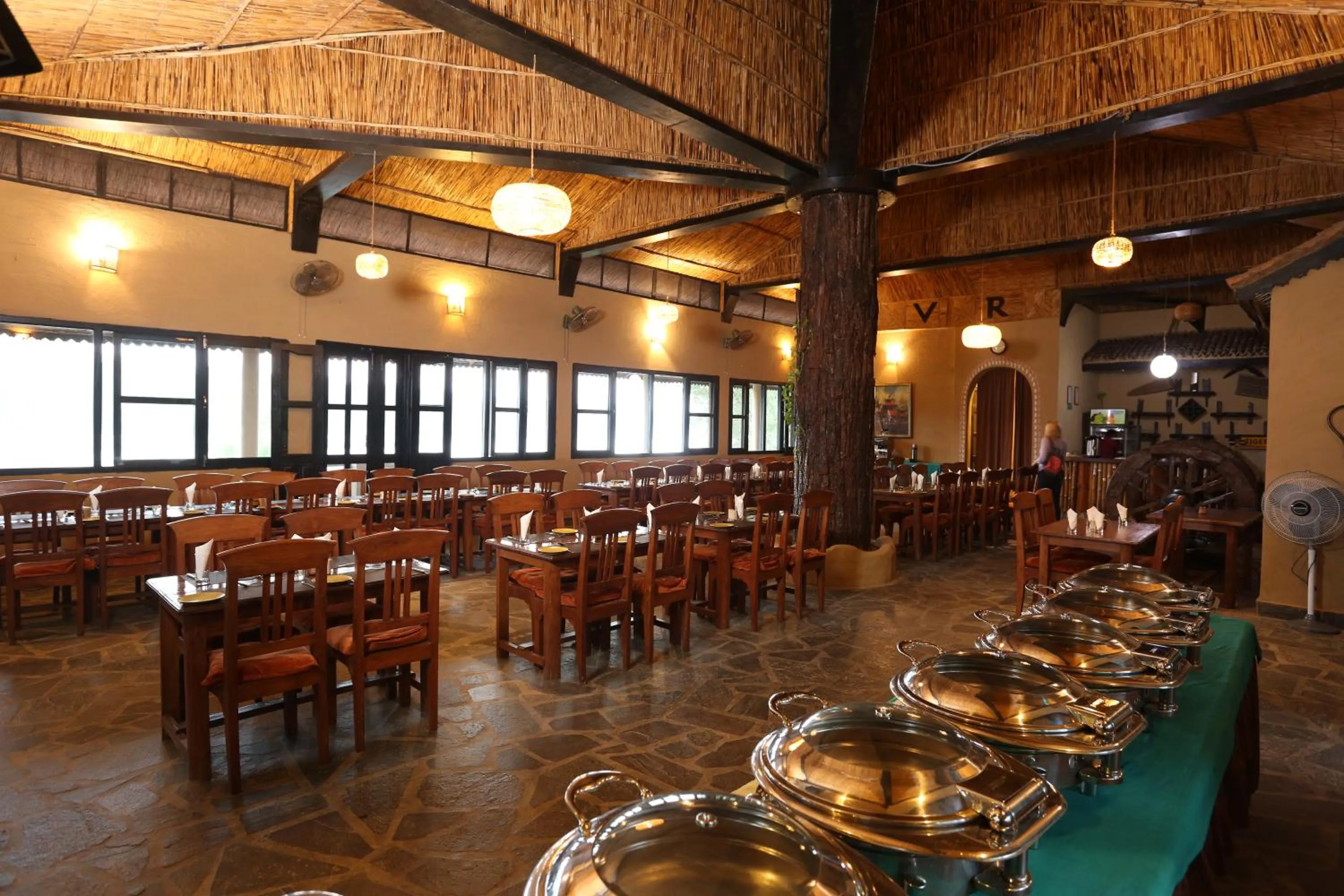 Restaurant/places to eat in Jungle Villa Resort - Near Chitwan National Park