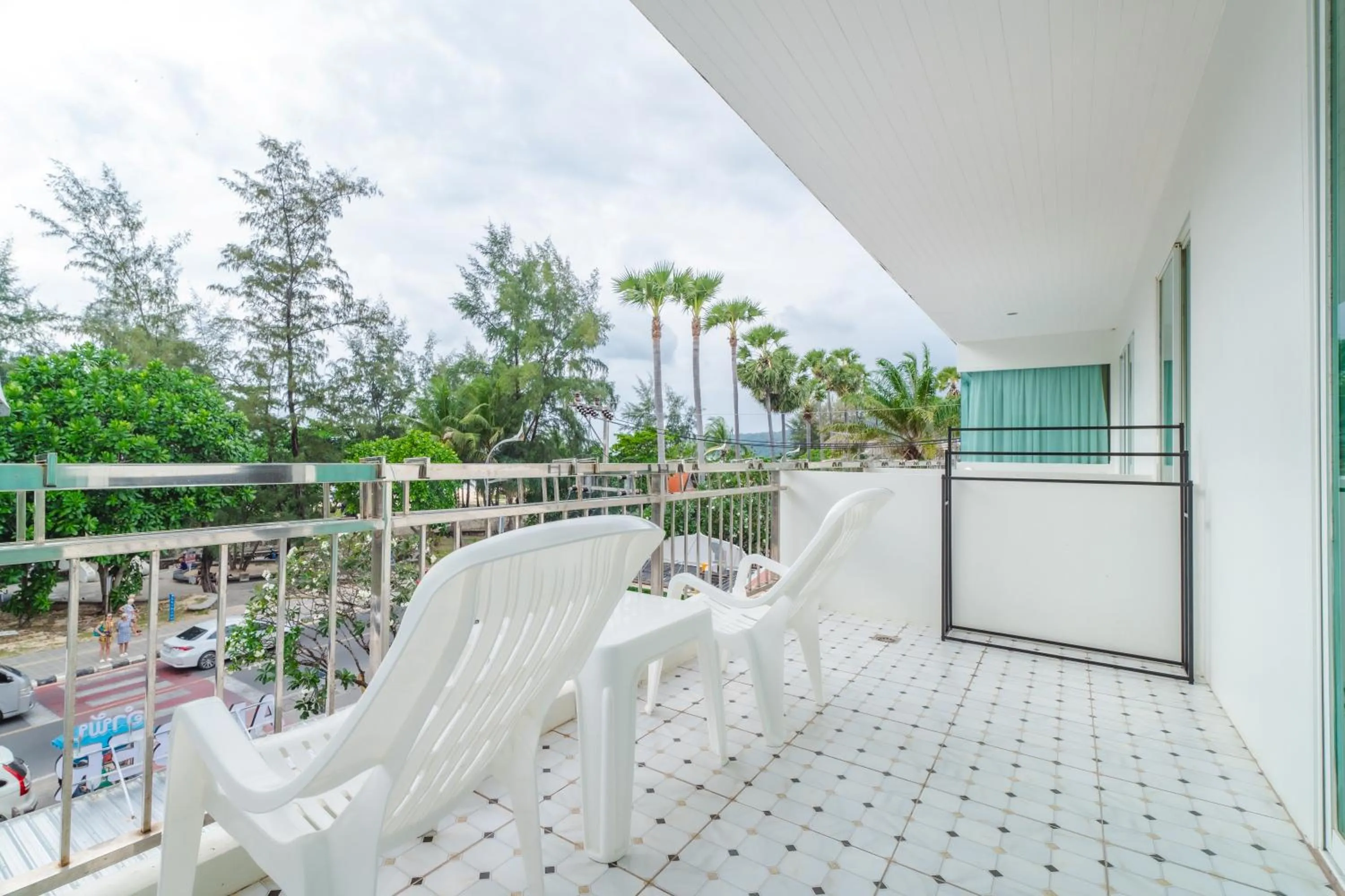Balcony/Terrace in Baumancasa Beach Resort