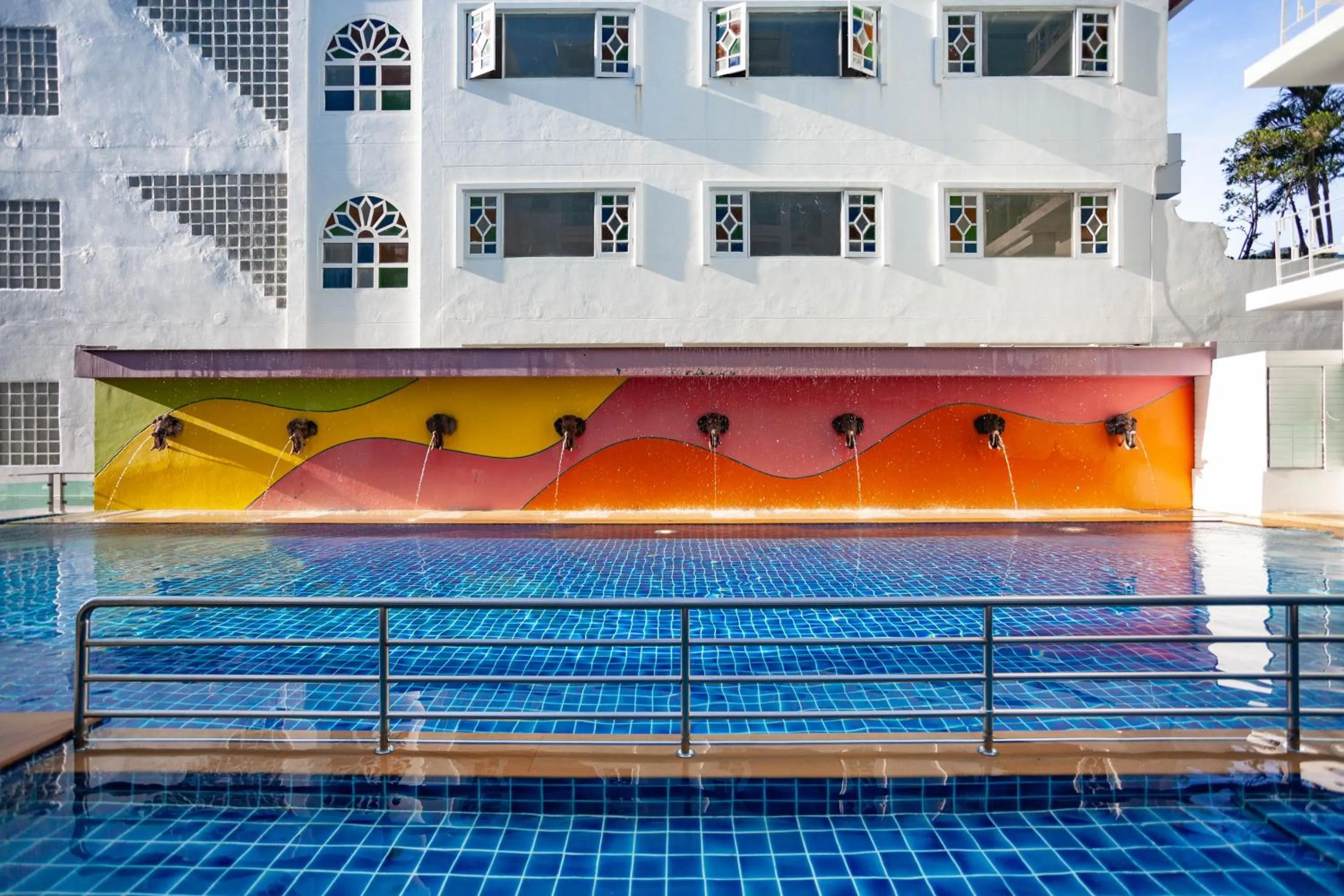 Swimming pool in Baumancasa Beach Resort