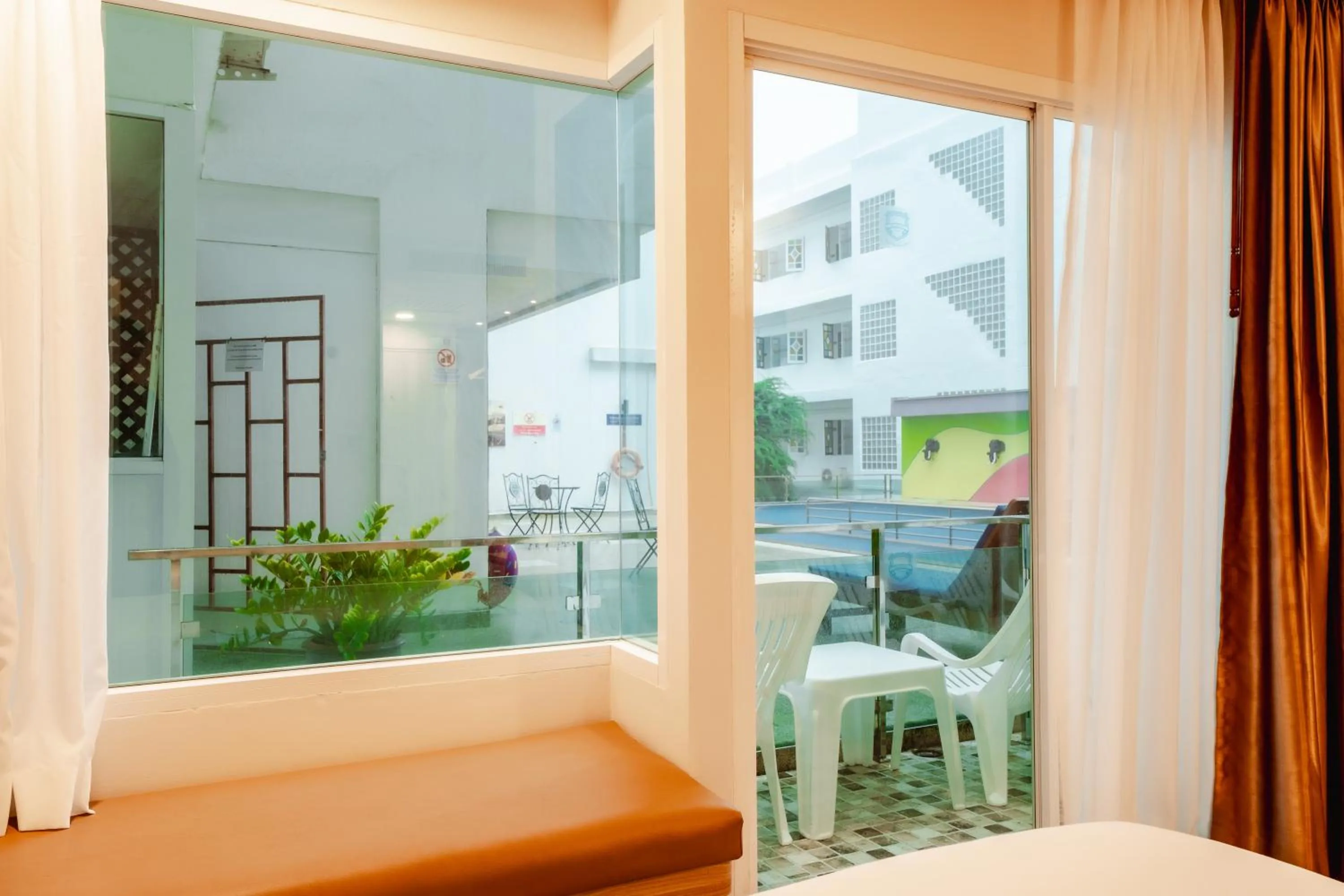 Patio in Baumancasa Beach Resort