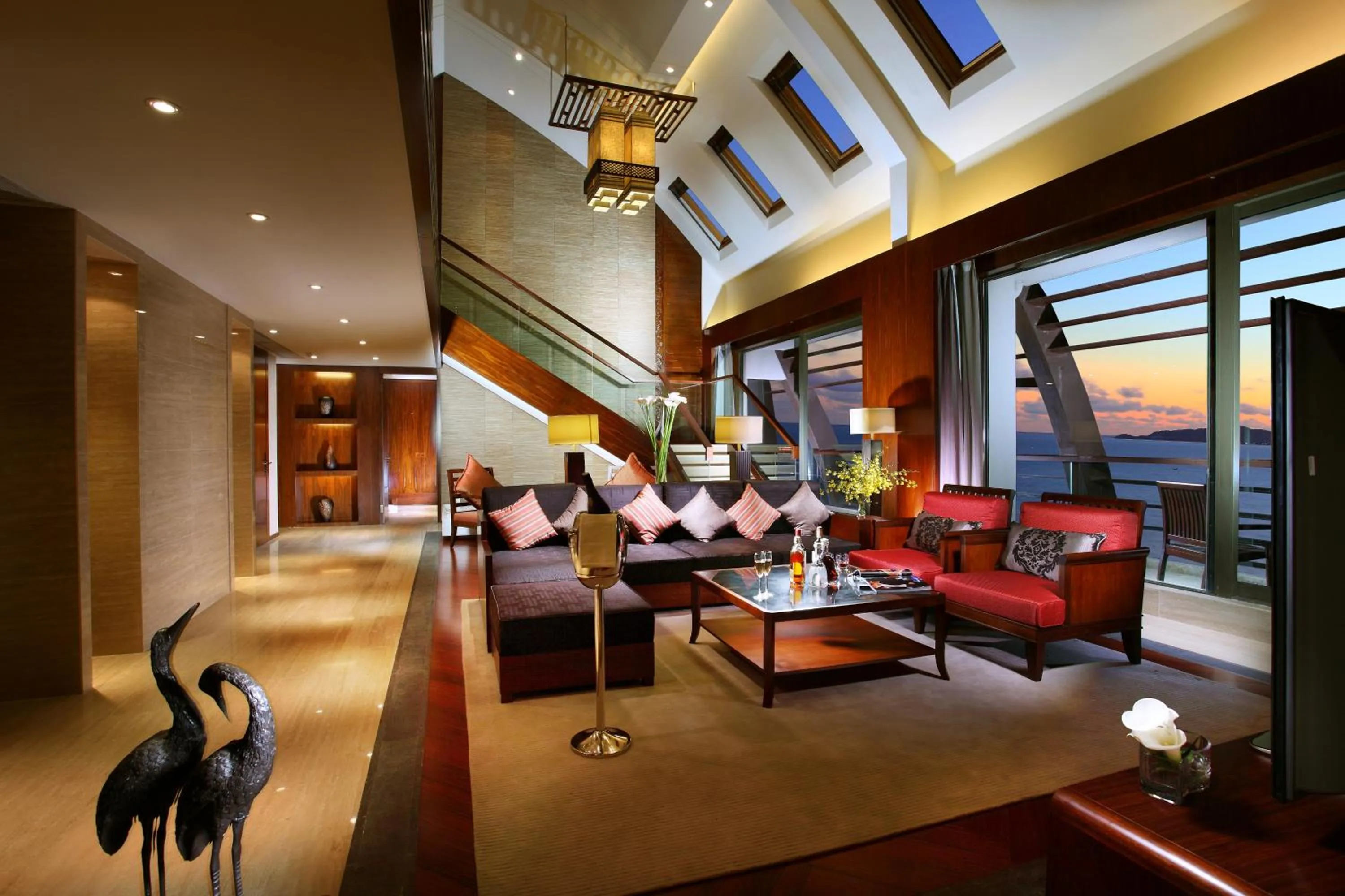 Living room in Pullman Oceanview Sanya Bay Resort & Spa