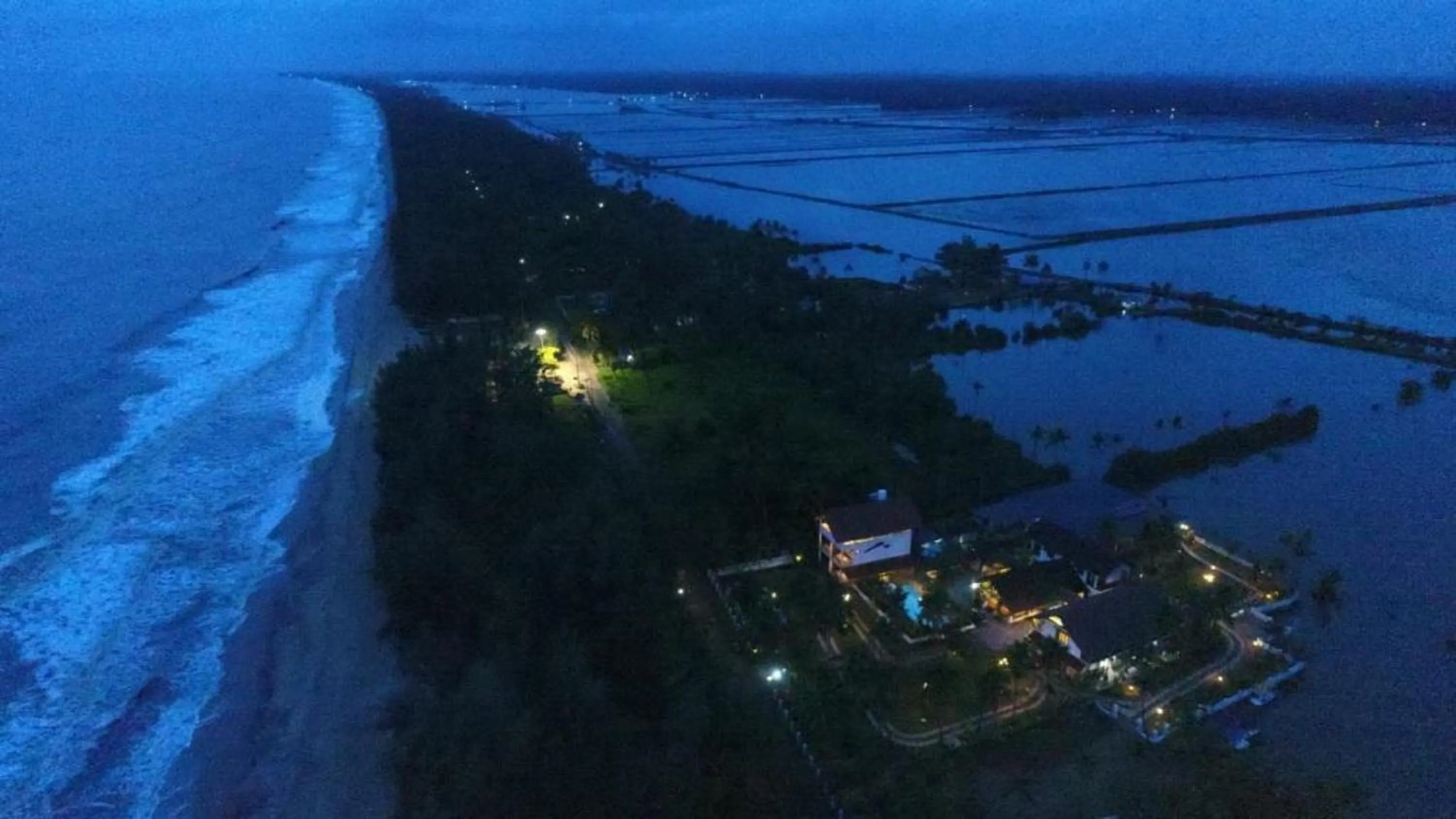 Bird's eye view in Indriya Sands