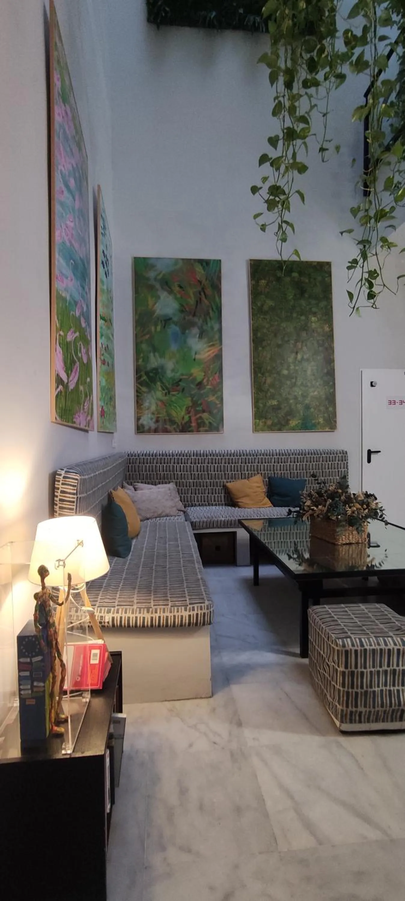 Living room in New Samay Hostel