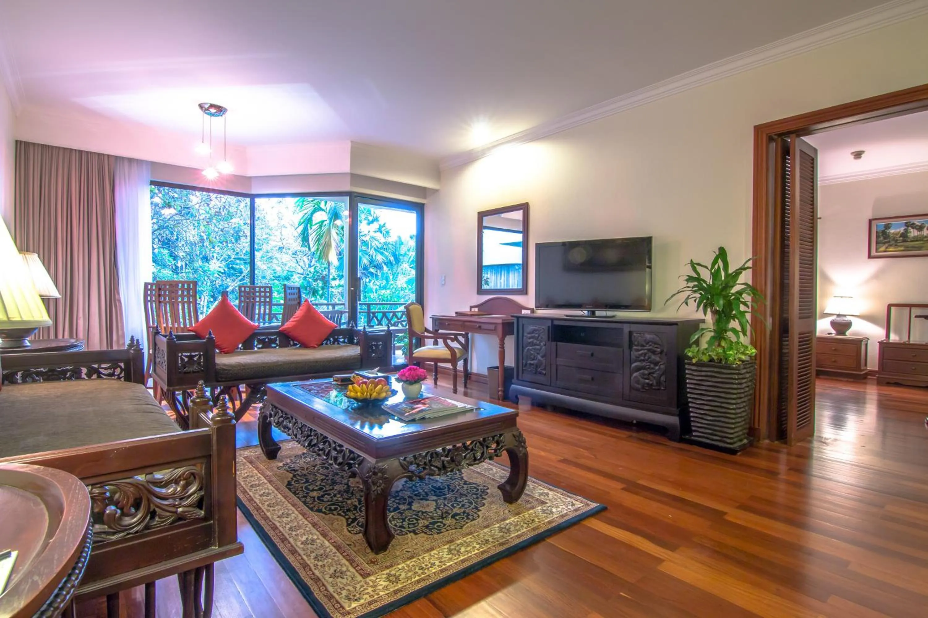 Living room in Palace Residence & Villa Siem Reap