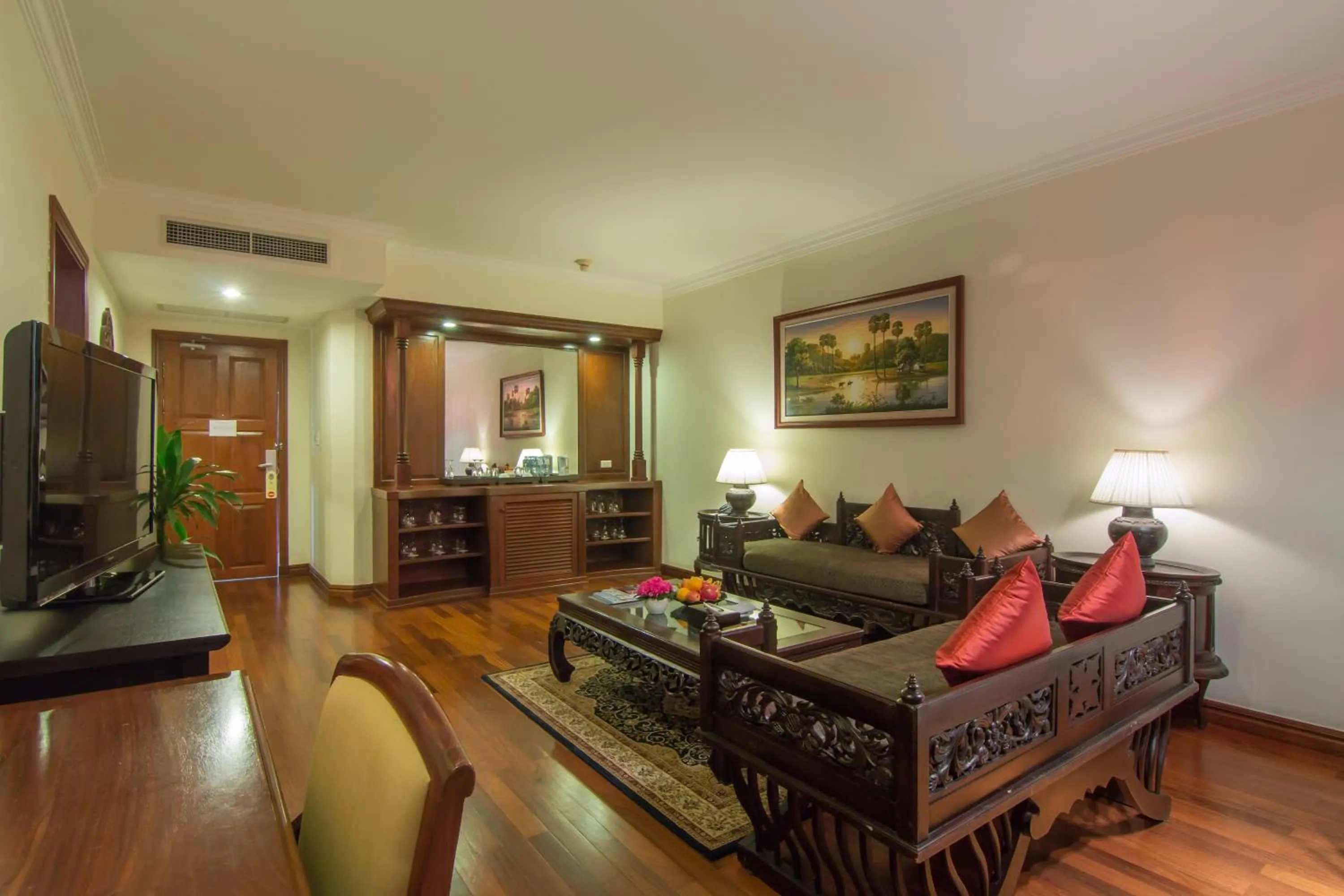 Living room in Palace Residence & Villa Siem Reap