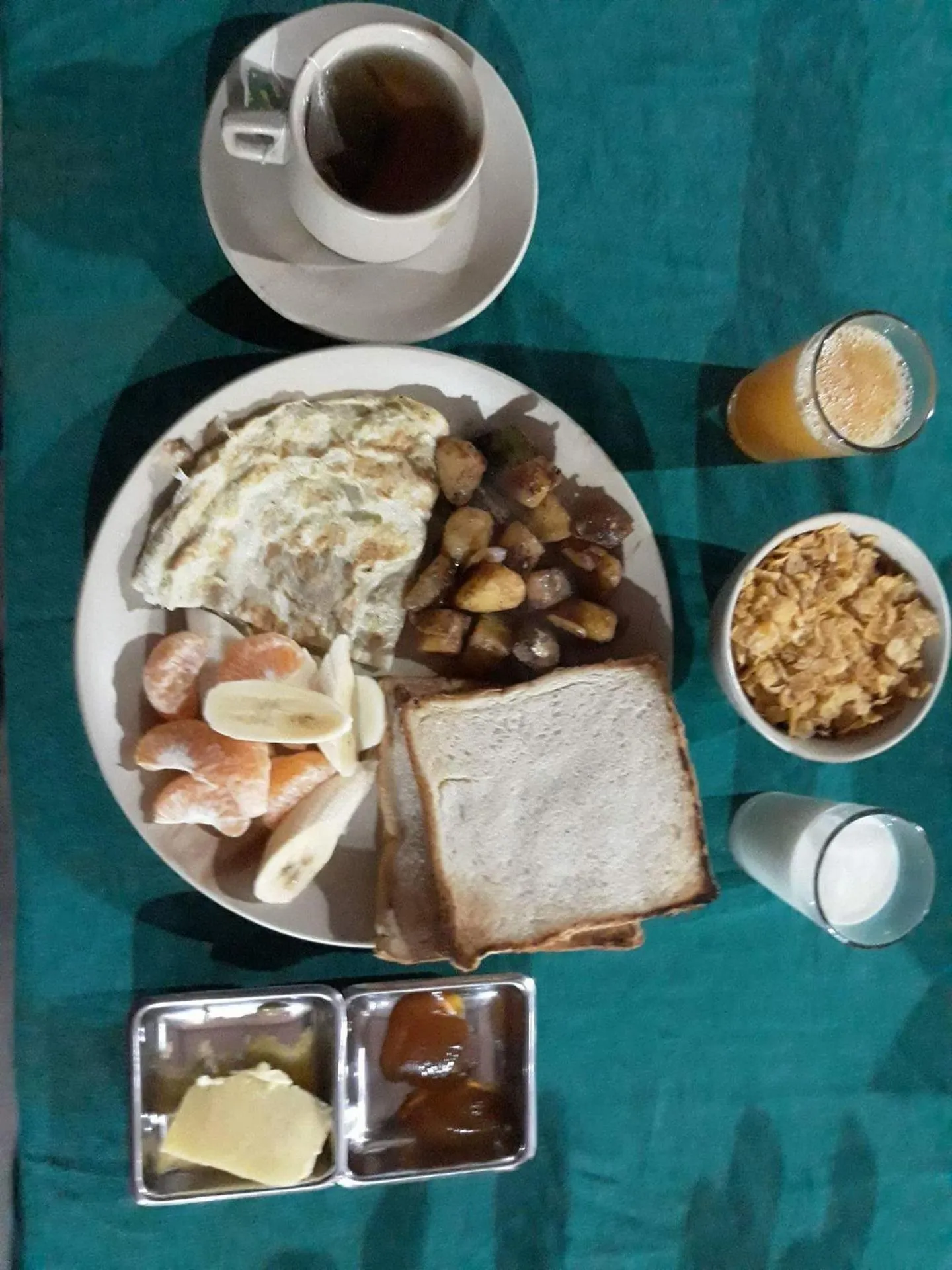 Breakfast in Tiger Residency Resort