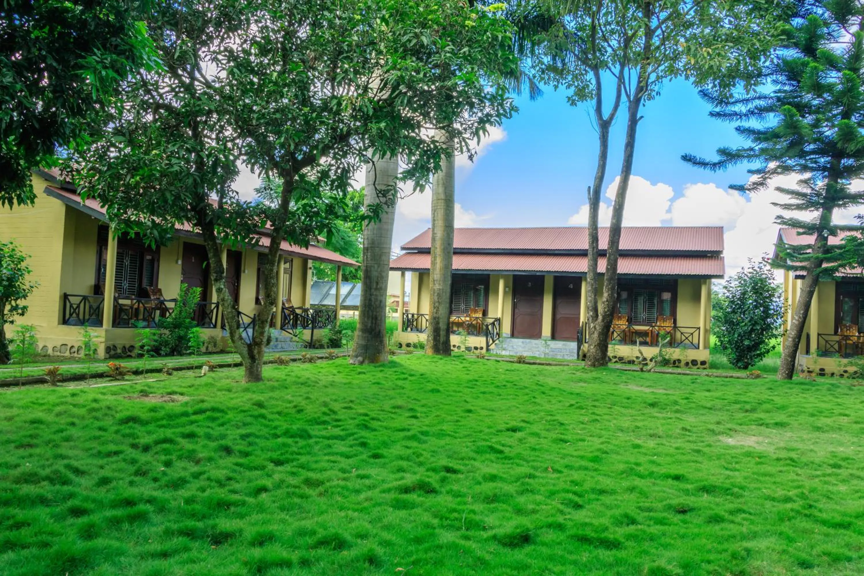 Garden in Tiger Residency Resort