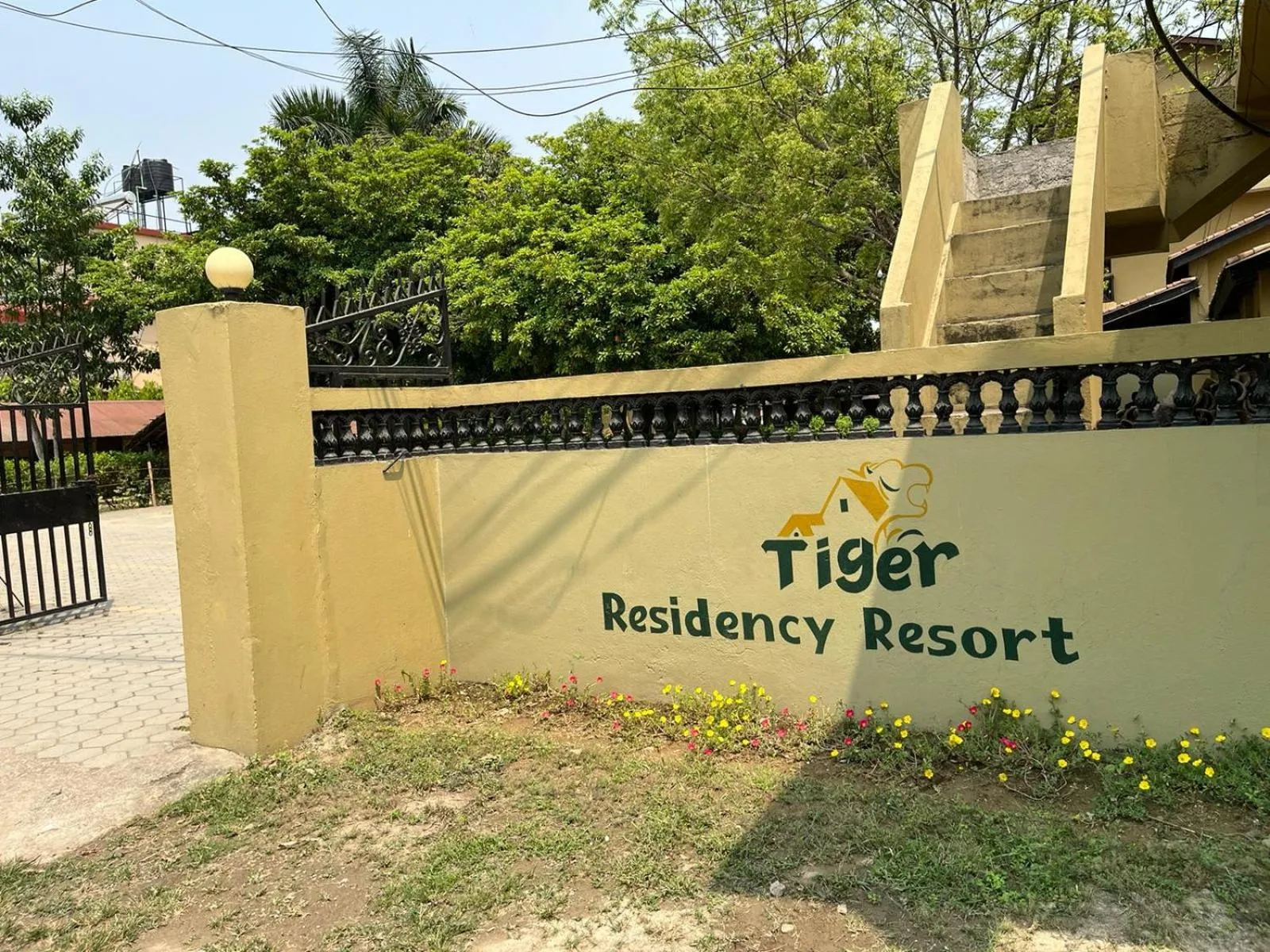 Facade/entrance in Tiger Residency Resort