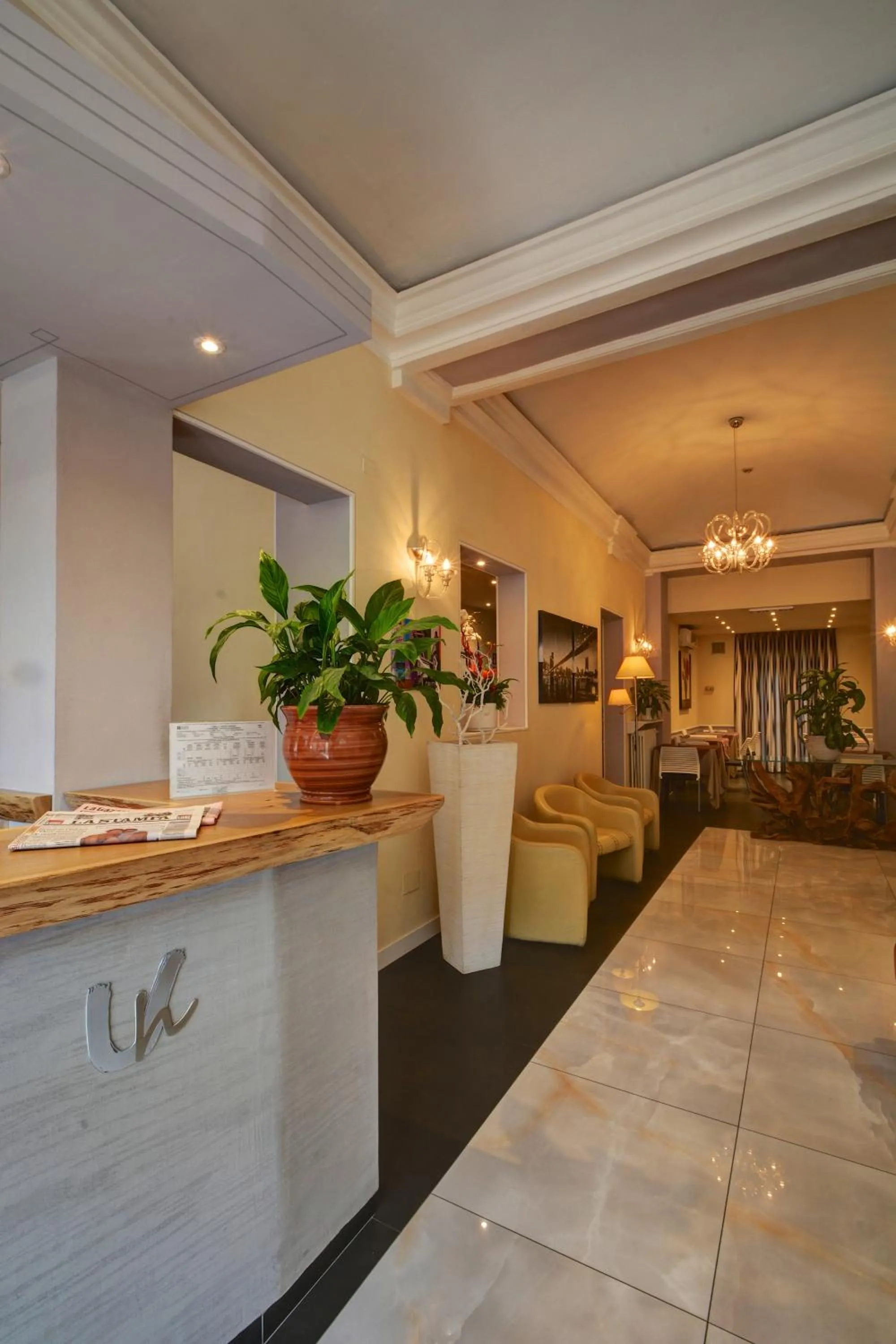 Lobby or reception in Hotel Universo