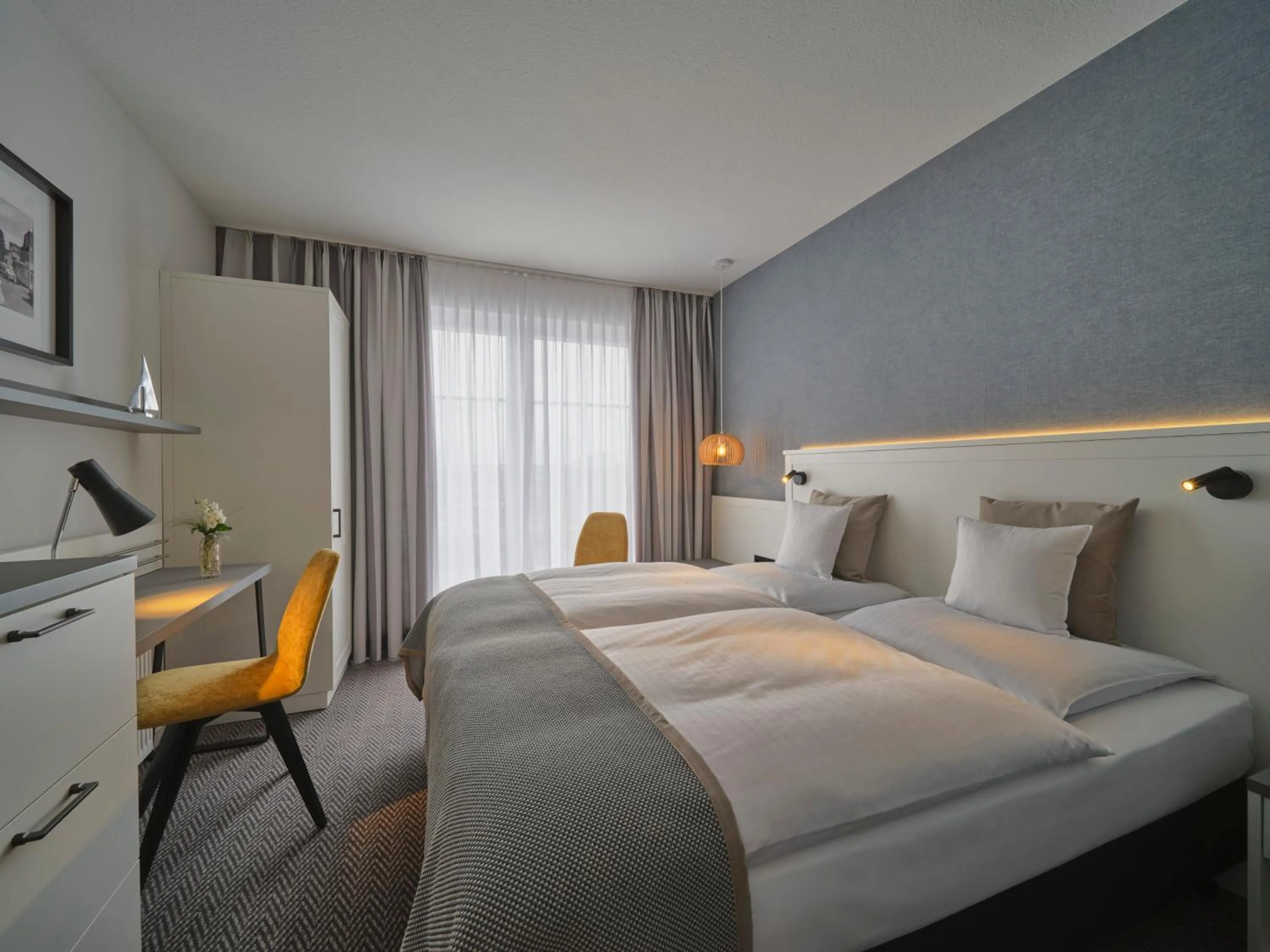 Photo of the whole room, Bed in Hotel Erholung